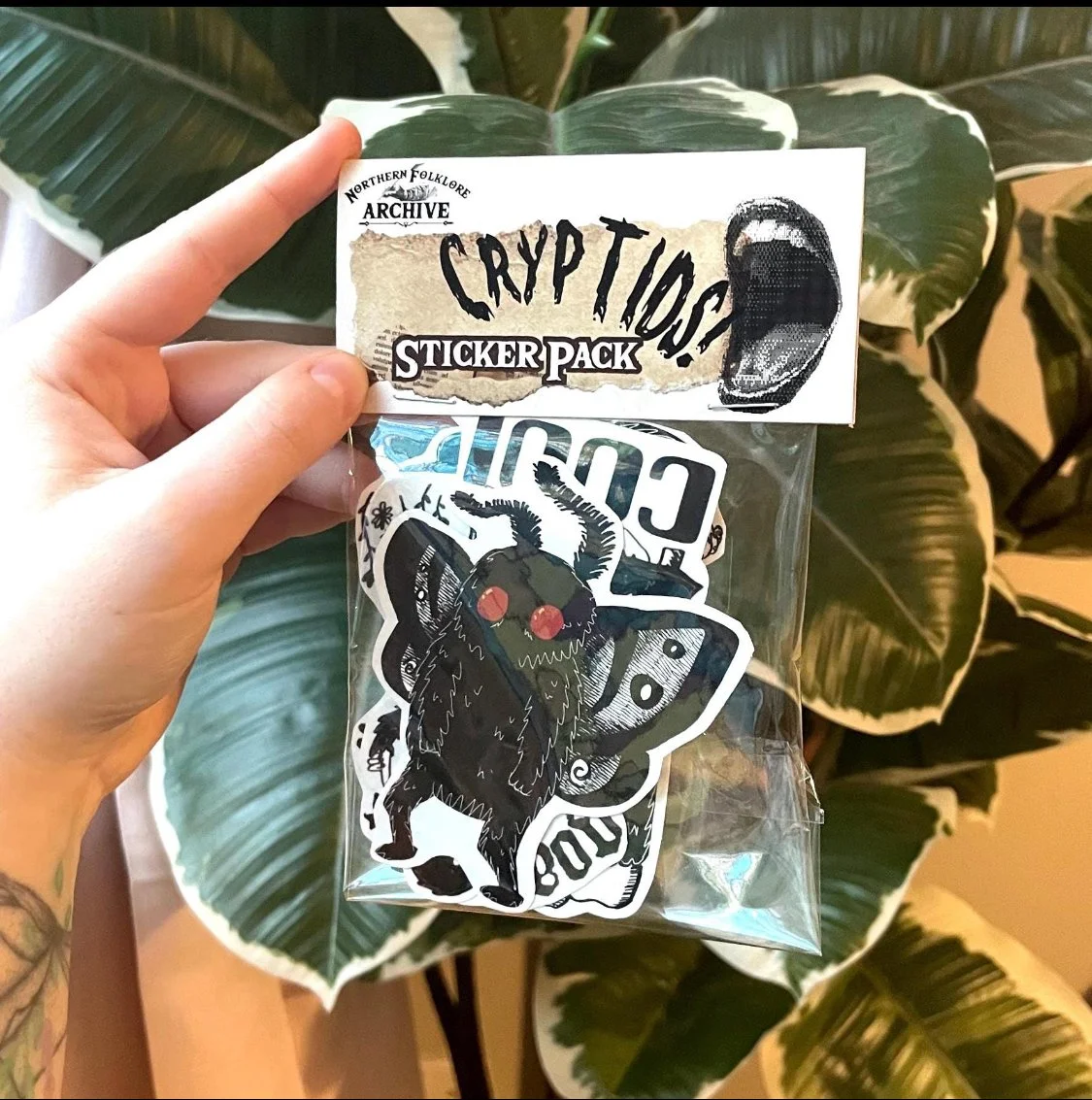 Cryptids Vinyl Sticker Pack