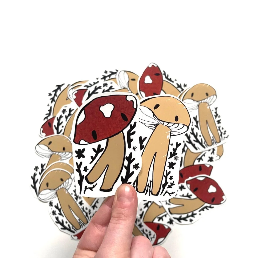 Fungi Friends Vinyl Stickers