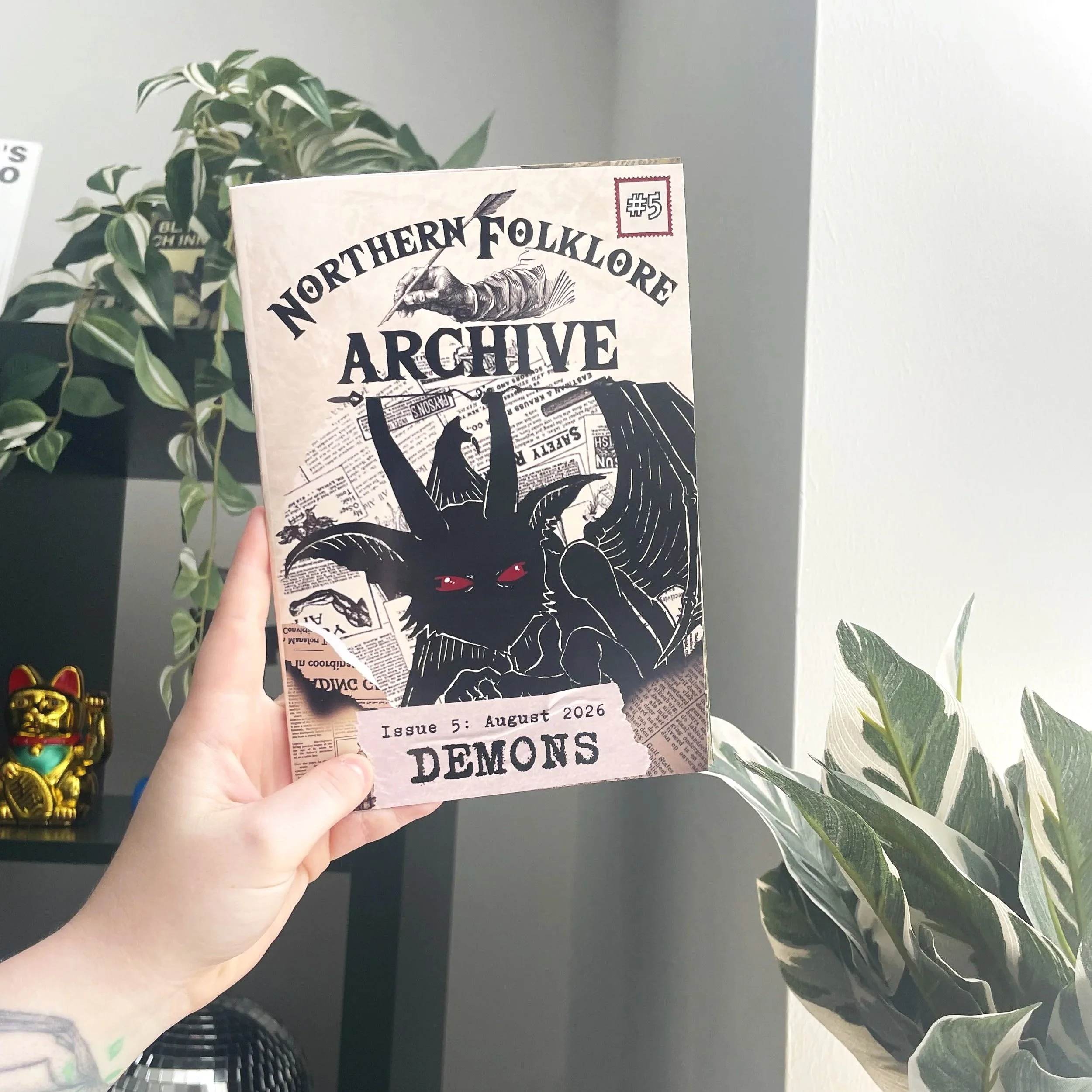 Northern Folklore Archive Zine / Issue Five: Demons
