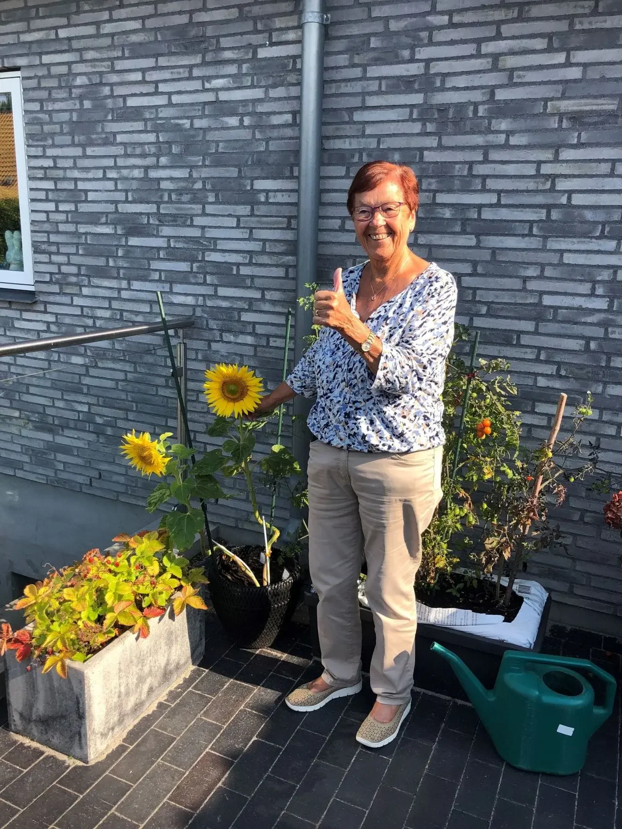 Ingelise Hockerup madmor og husets hjælper hos LH Hockerup