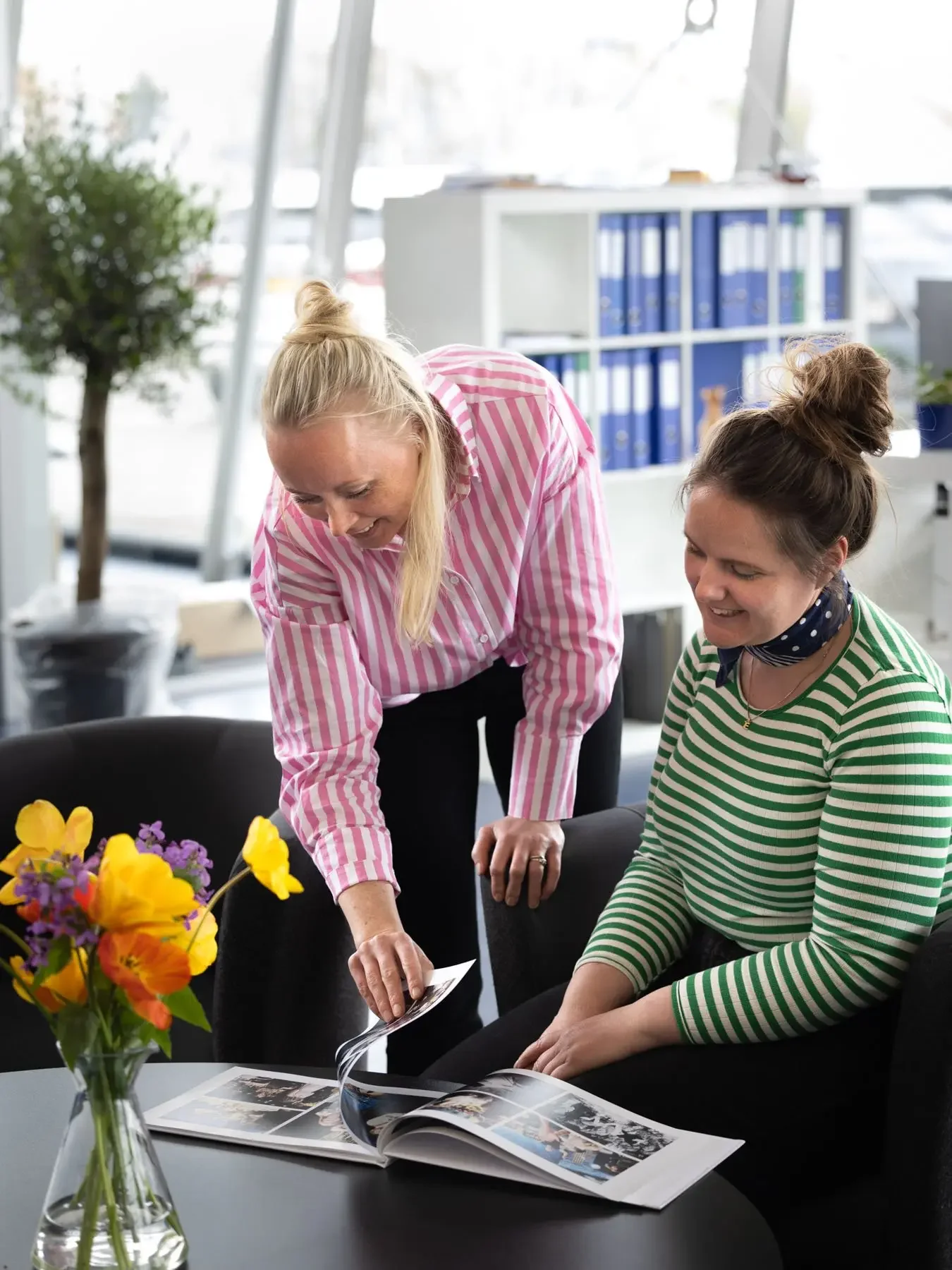 Sct. Clara Mølle Julie og Rebekka