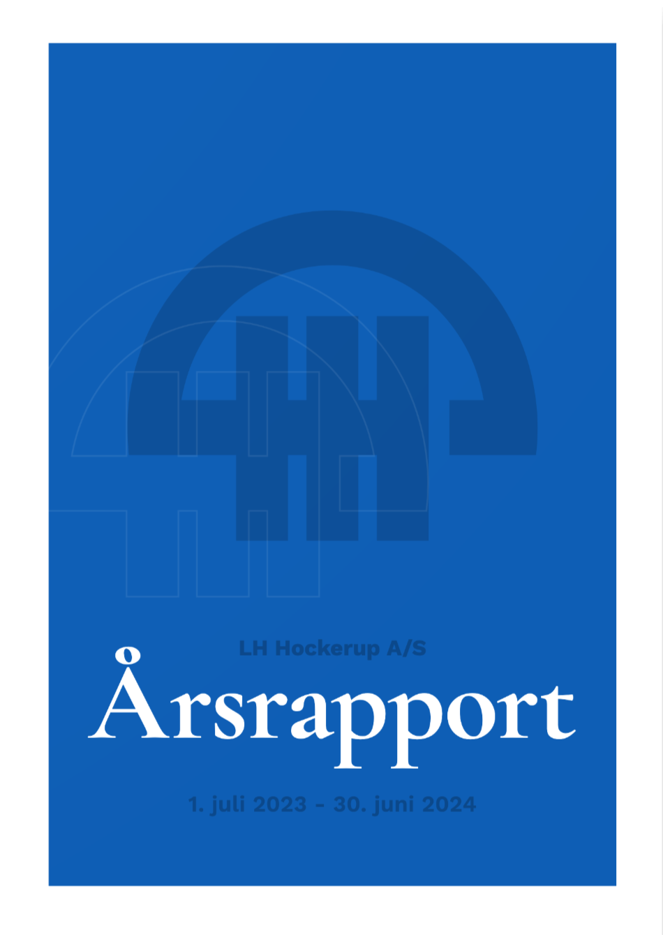 Årsrapport 2023/2024 for LH Hockerup