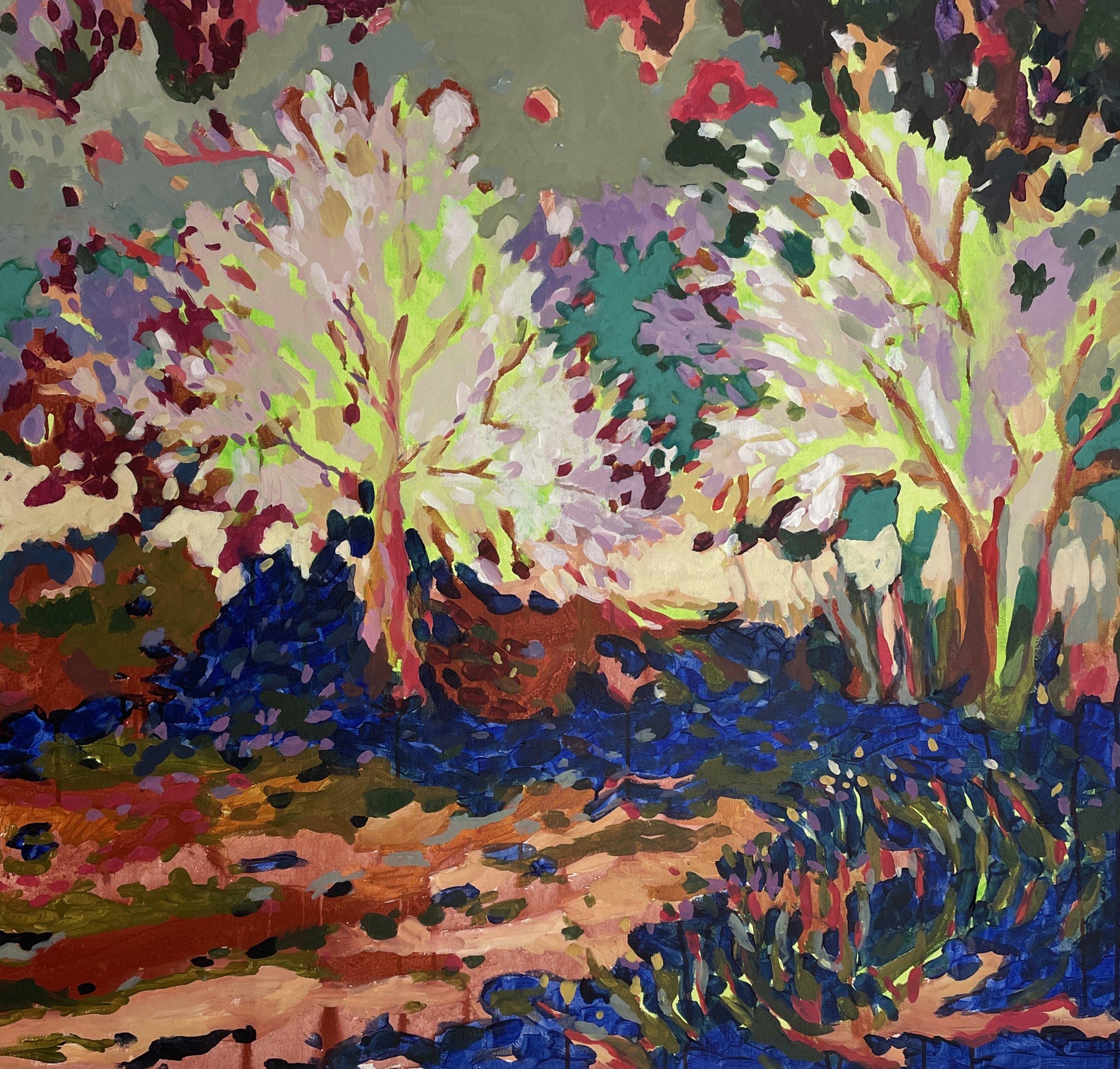 SOLD - Acrylique on canvas 100*100cm 