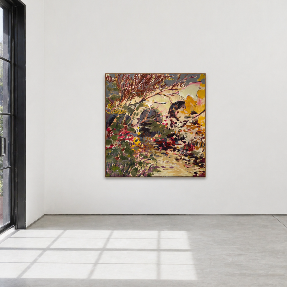 Abaque, Acrylique sur canvas 100*100