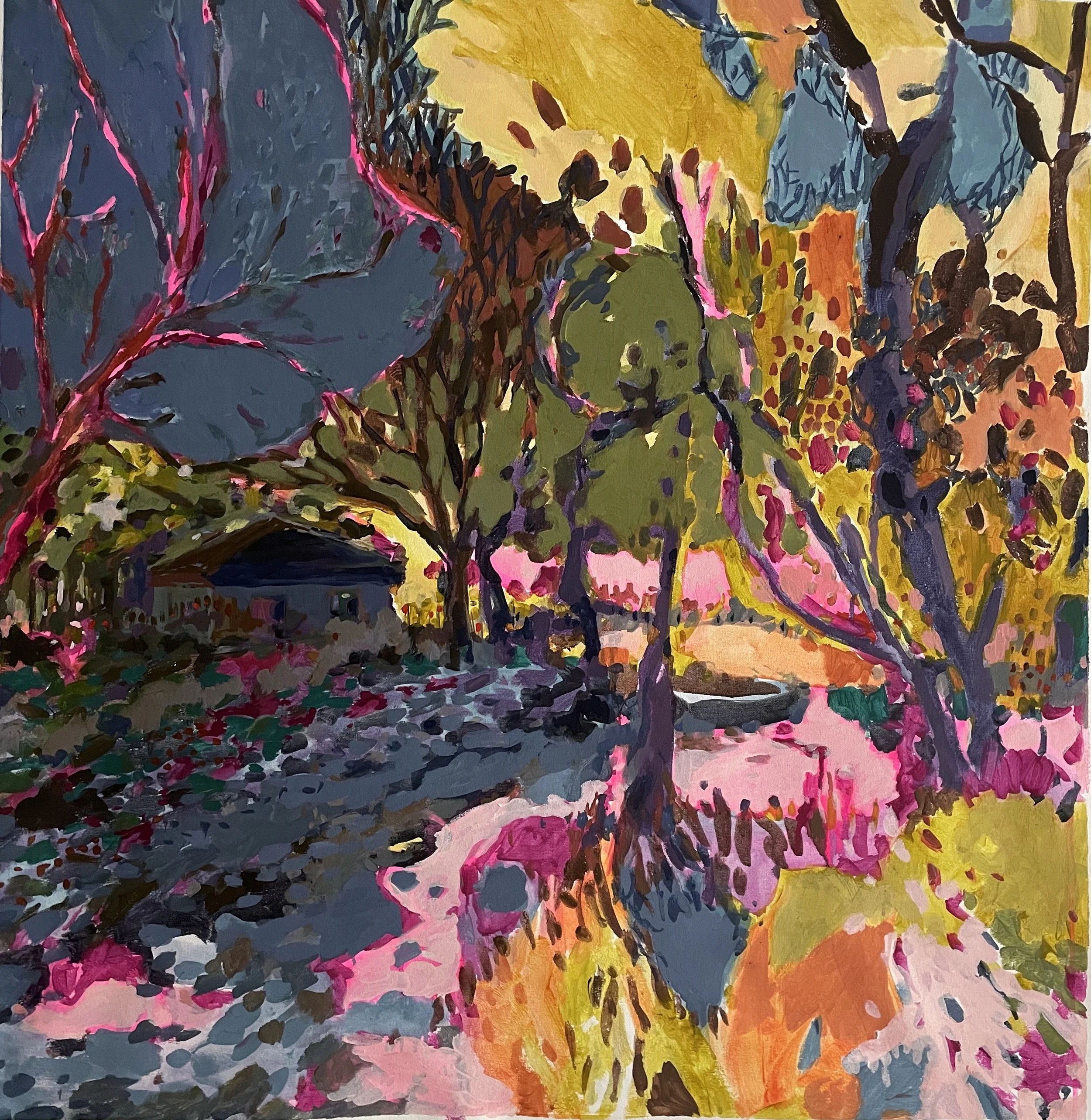 Acrylique on canvas 100*100cm