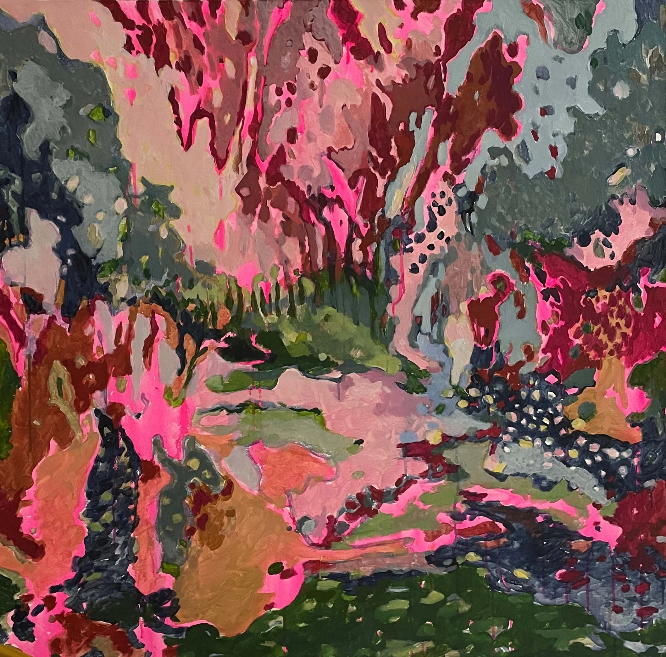 Acrylique on canvas 100*100cm