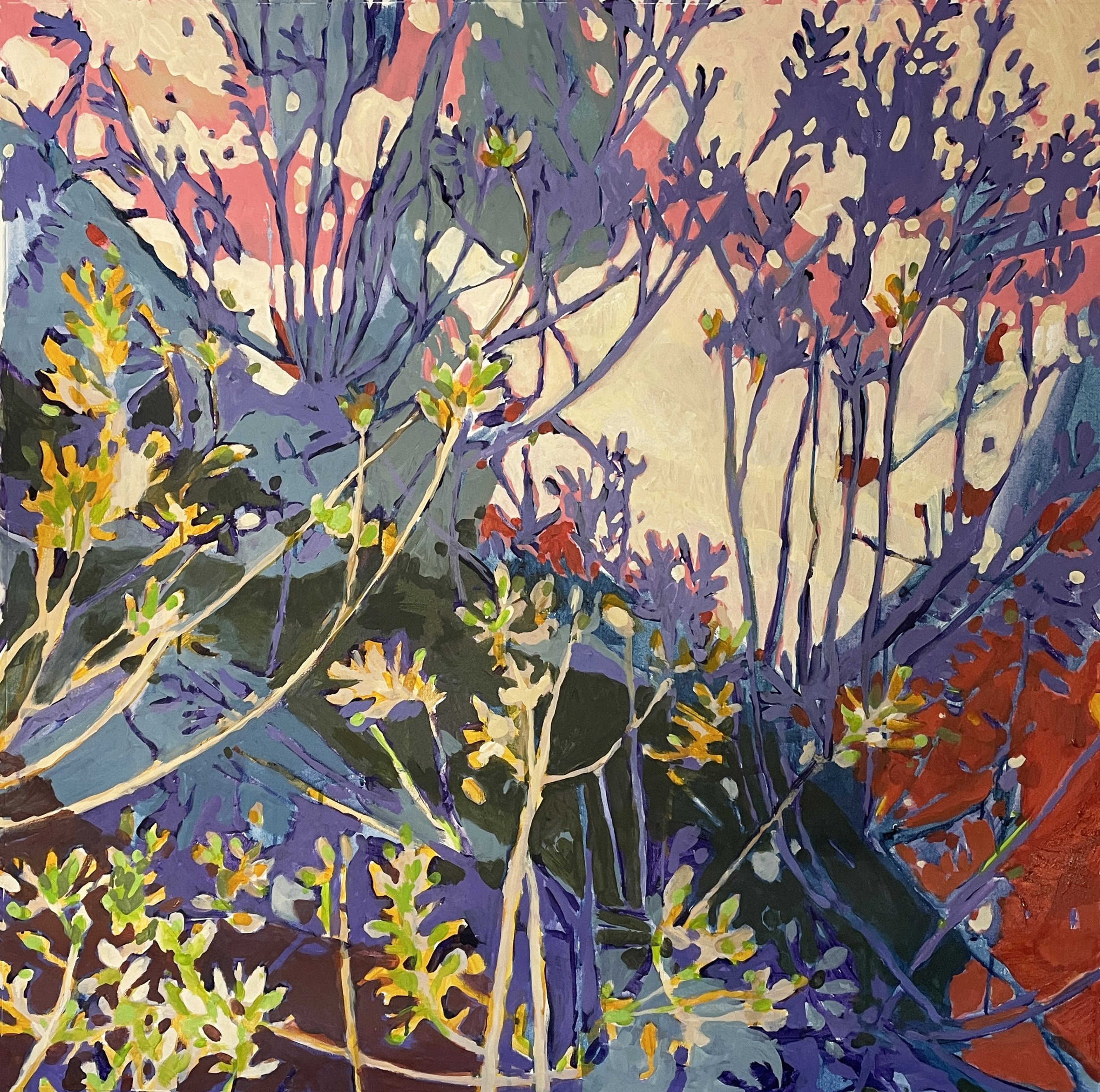 Acrylique on canvas 100*100cm