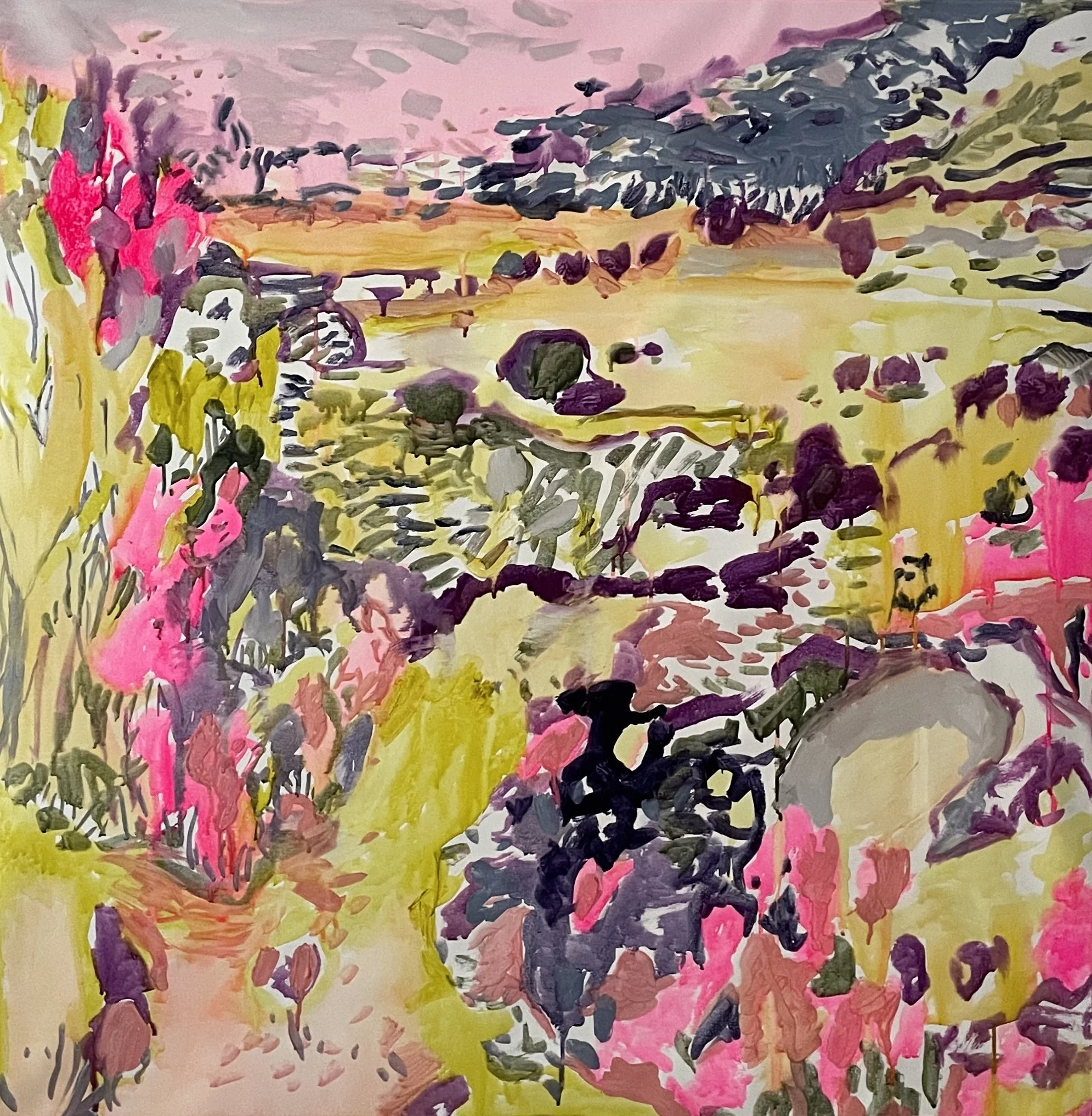 Acrylique on canvas 100*100cm