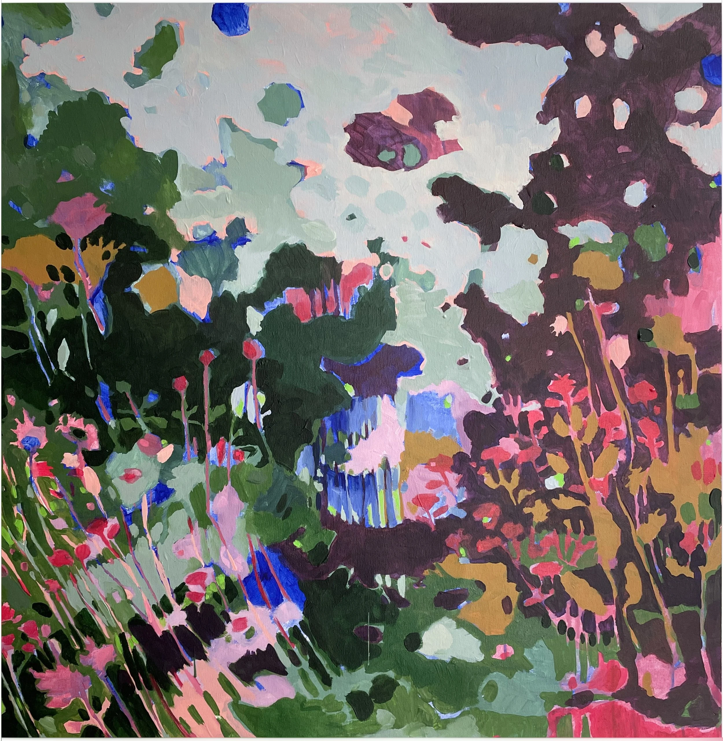 SOLD - Acrylique on canvas 100*100cm