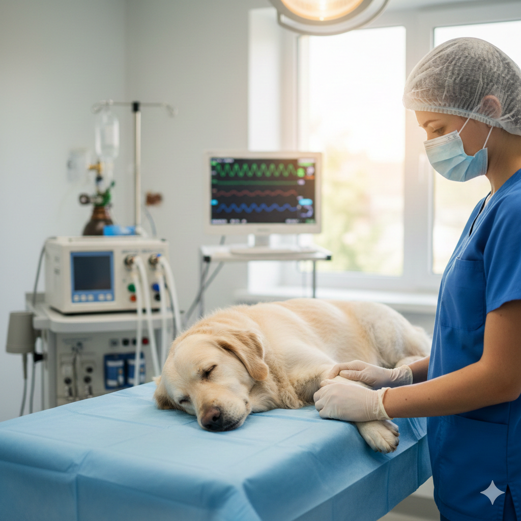 Evcil Hayvanlarda Güvenli Anestezi Kılavuzu