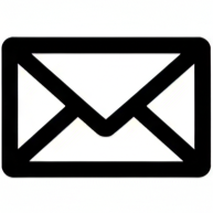 Envelope icon representing email or messaging