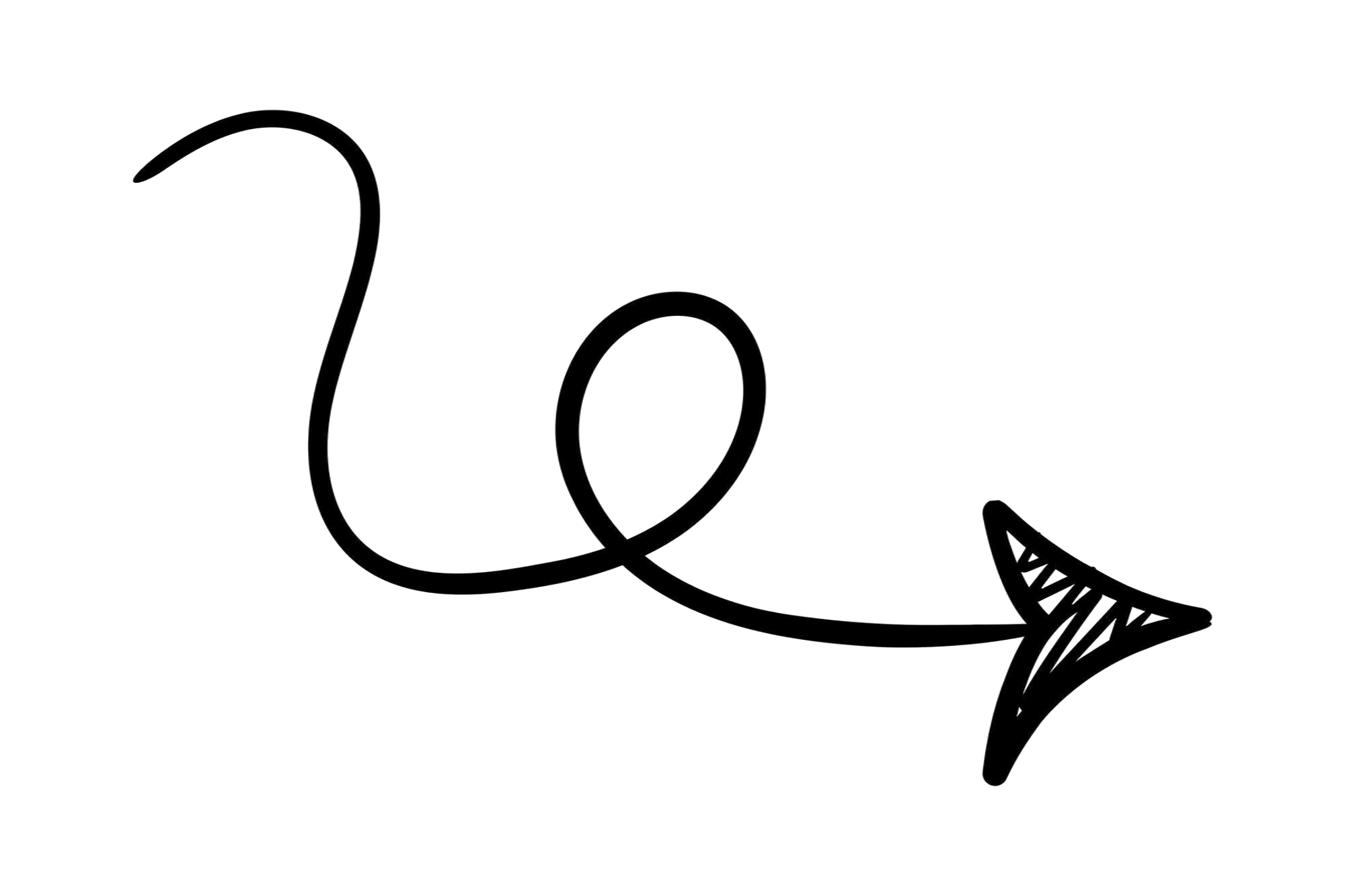 A black line drawing of a stylized fish with a large, rounded body, a curved tail, and a small fin on top, with the word "LOVE" integrated in the design.