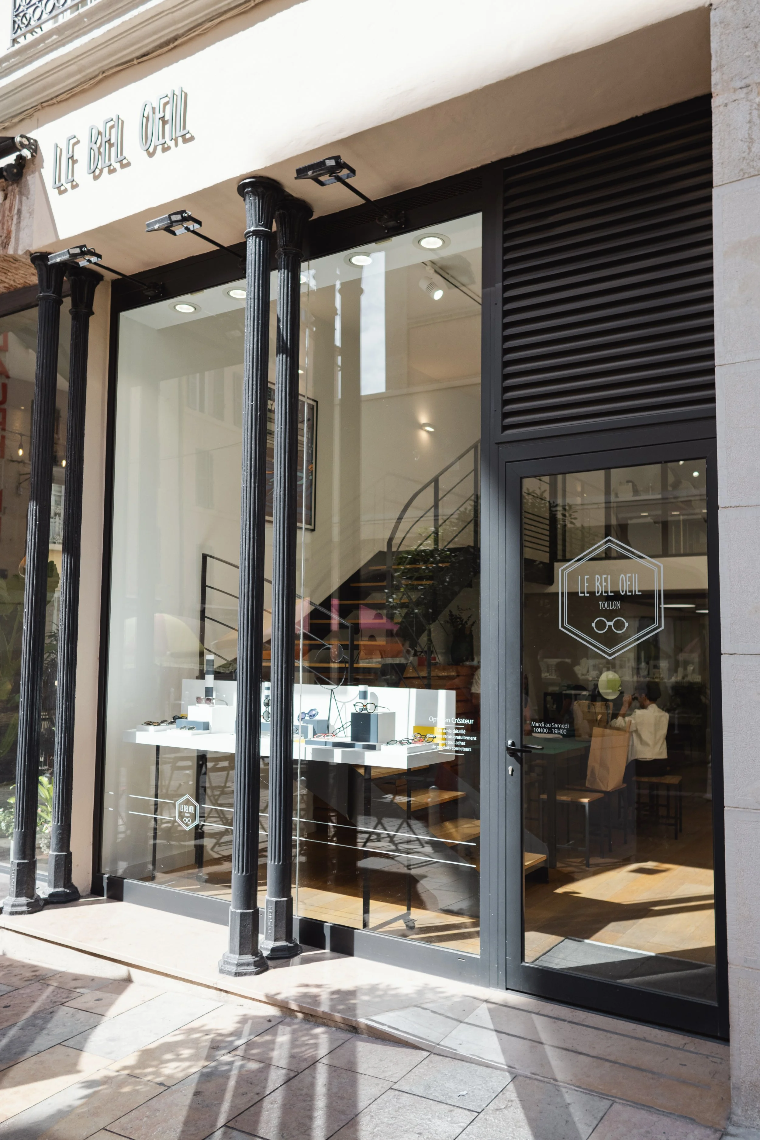 Devanture du Magasin