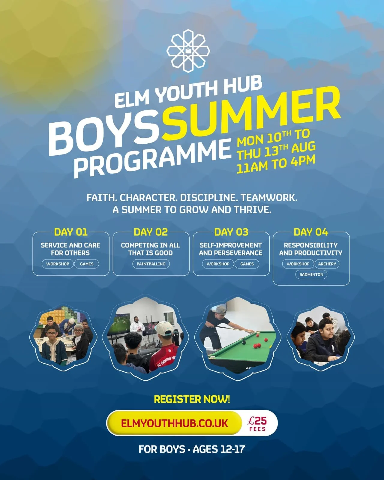 Boys Summer Programme