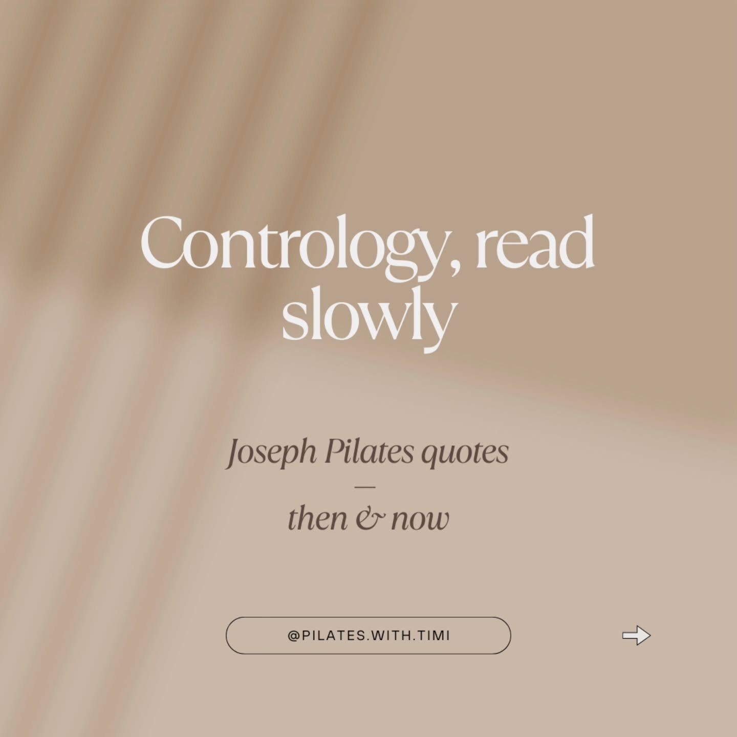 Reading Return to Life Through Contrology feels surprisingly modern. 
Not because everything is &ldquo;scientifically perfect&rdquo; &mdash; but because the intention is so clear.

Since I really enjoyed it, I decided to collect some of my favourite 
