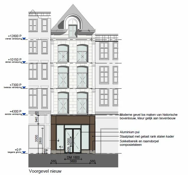 Kalverstraat 166 nieuwe gevel tekening.jpg