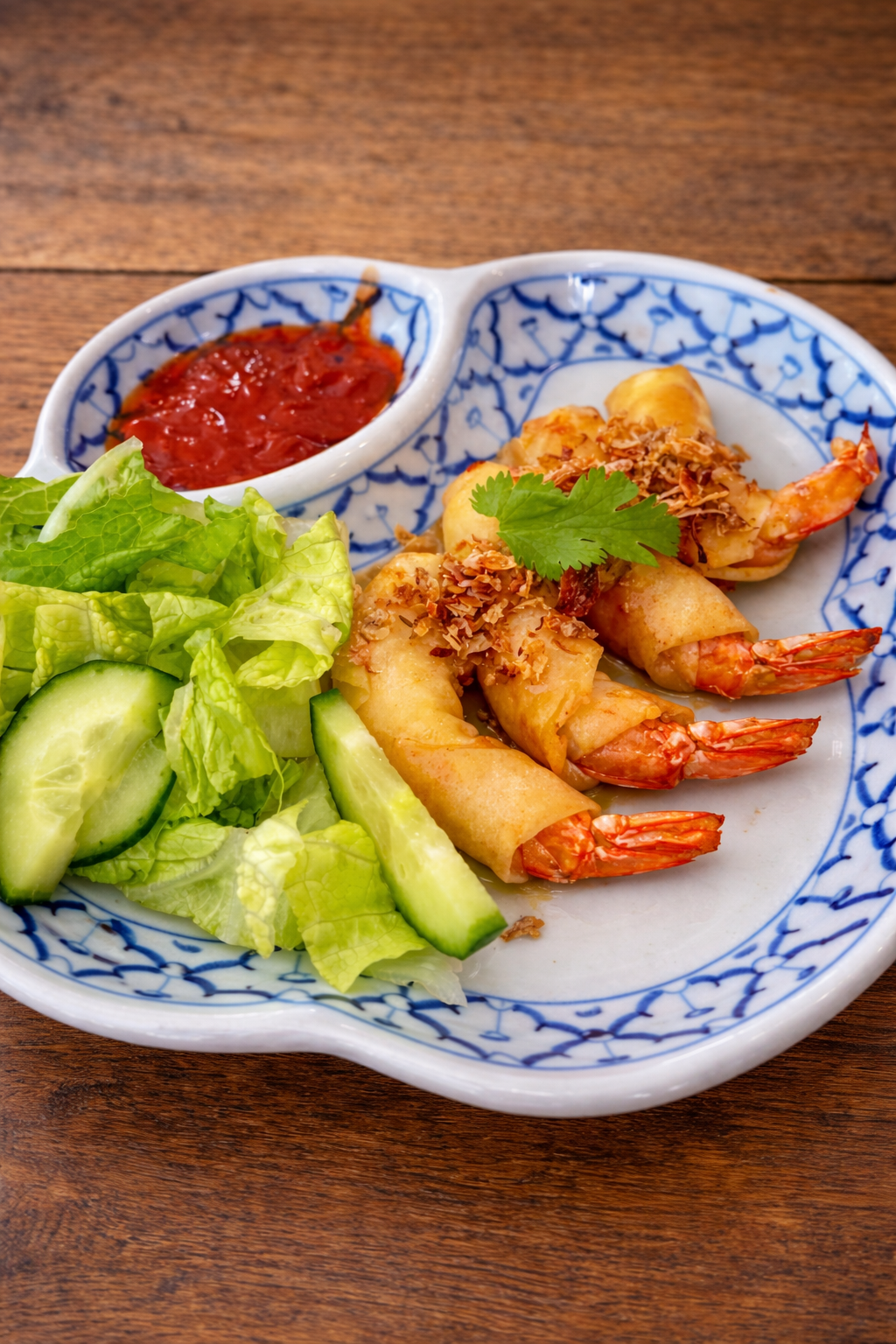 Prawn Sarong with Tamrind source (4 pieces)