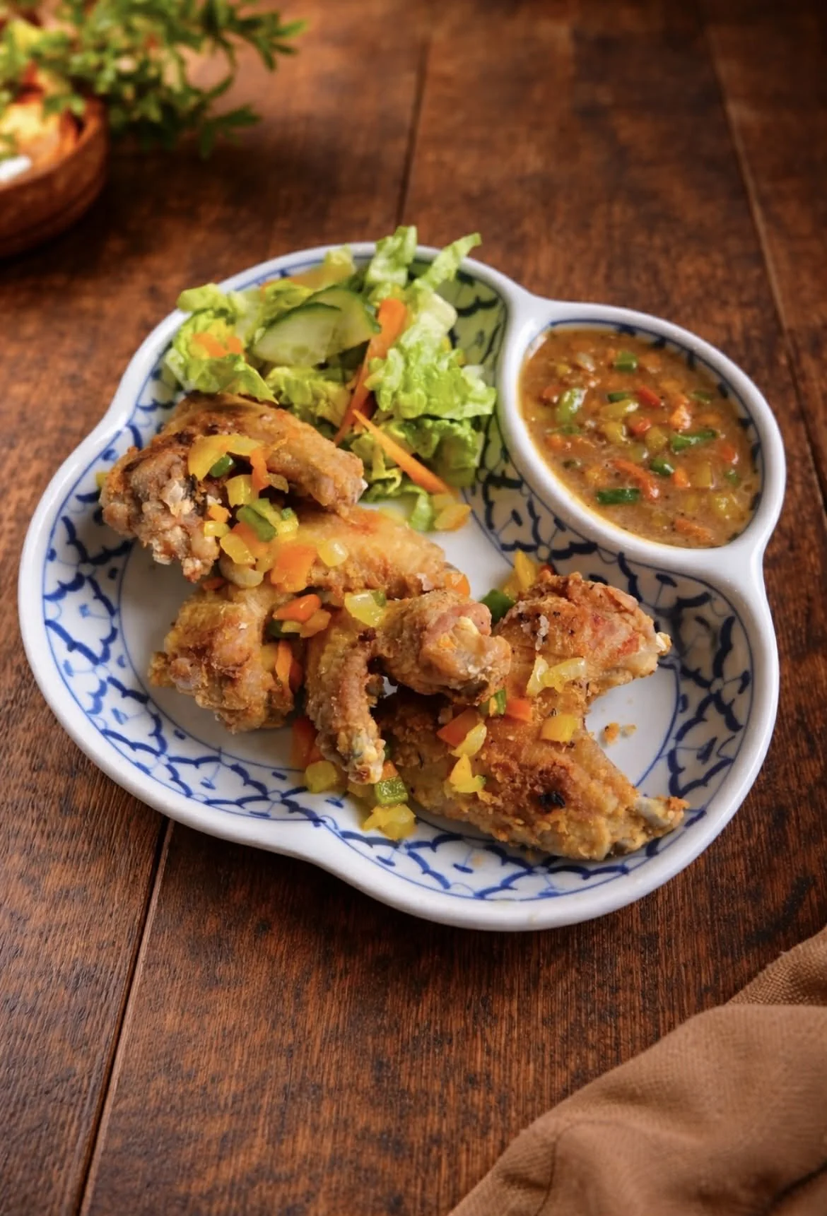 Thai Chicken Wings (4 pieces)