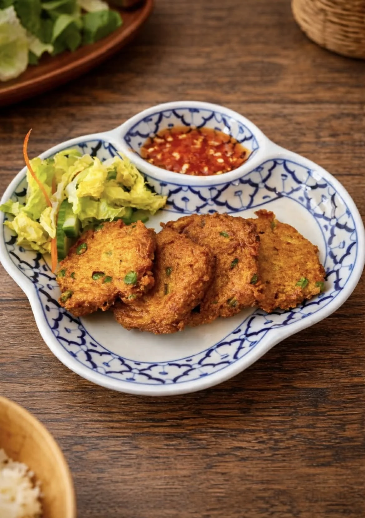 Thai Fish cake (4 pieces)