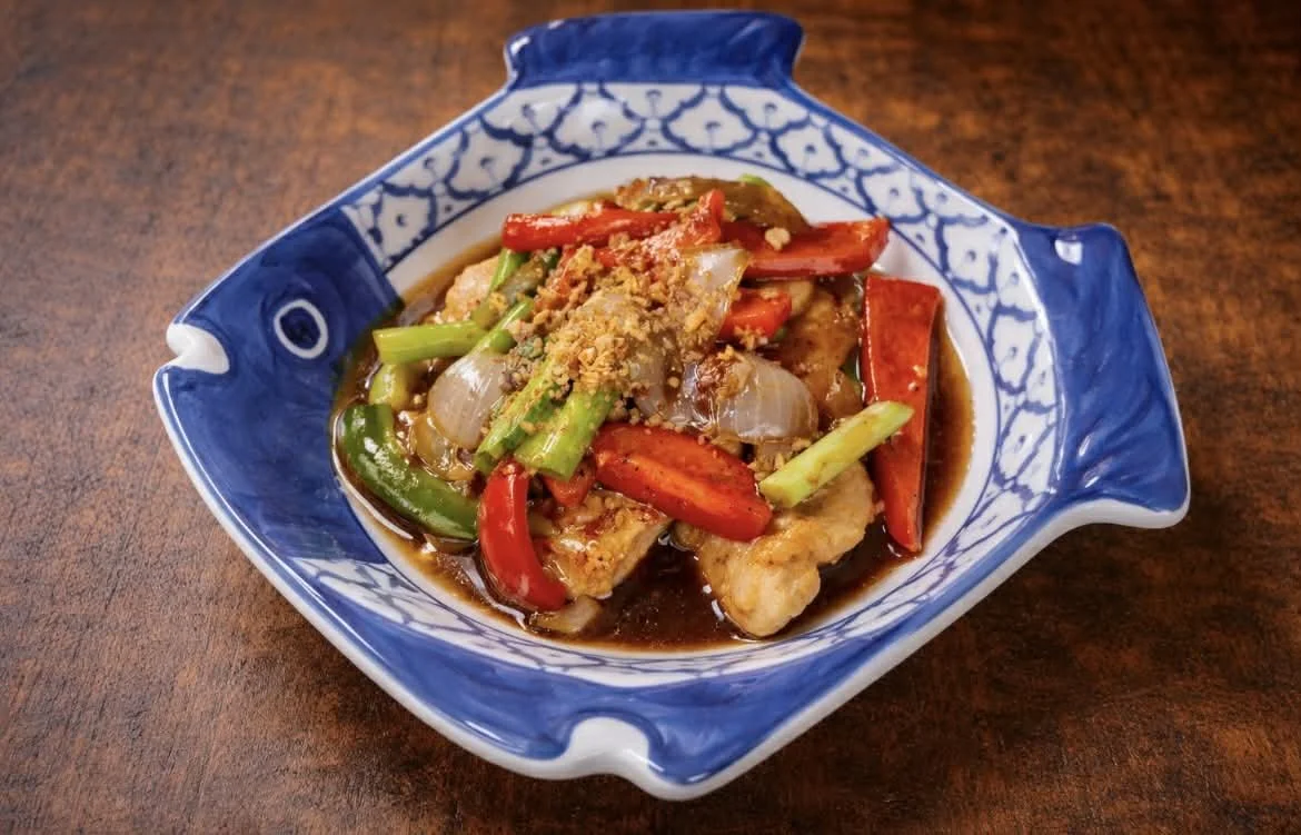 Deep-fried Fish with Garlic and pepper