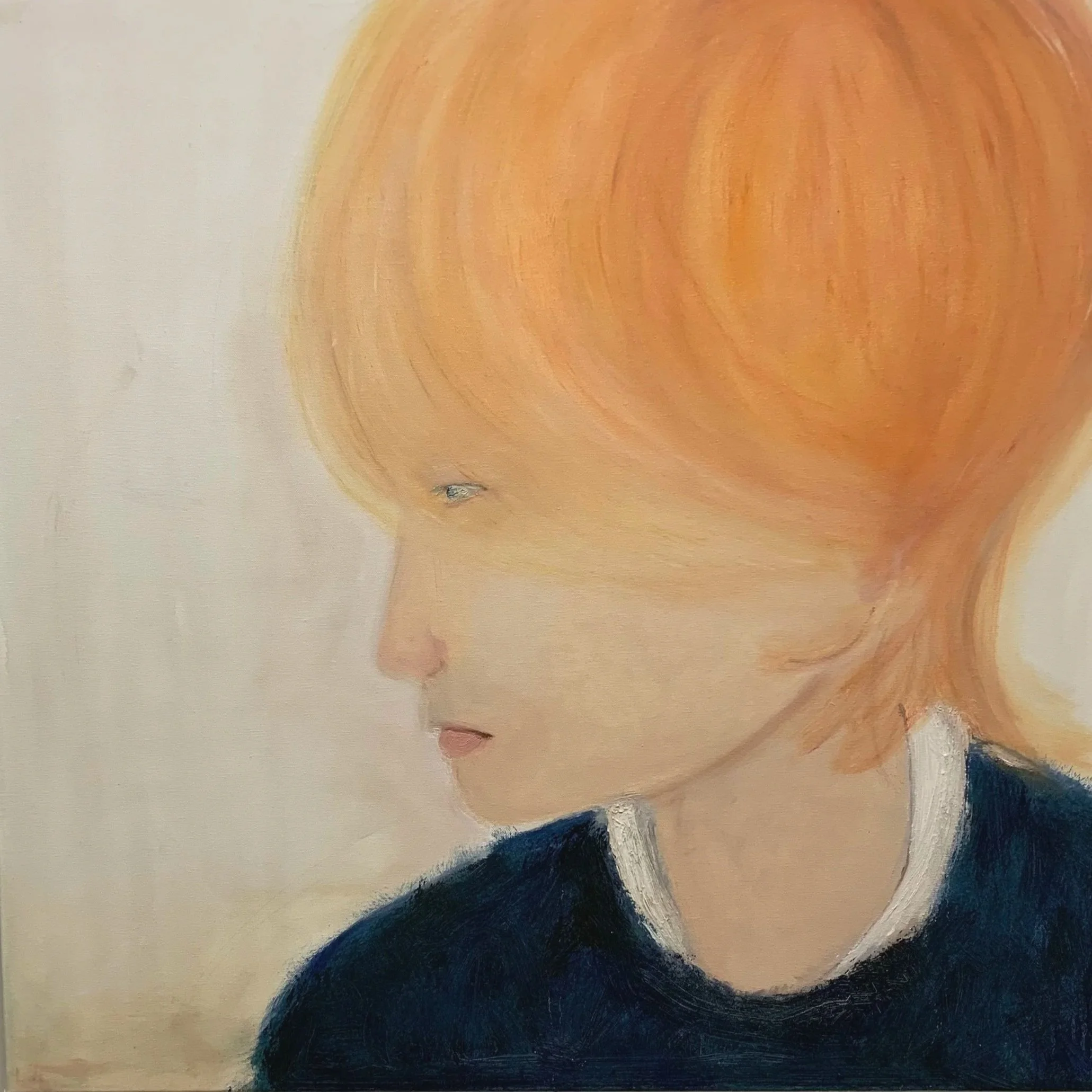 RED HAIR 

oil 30"x30"