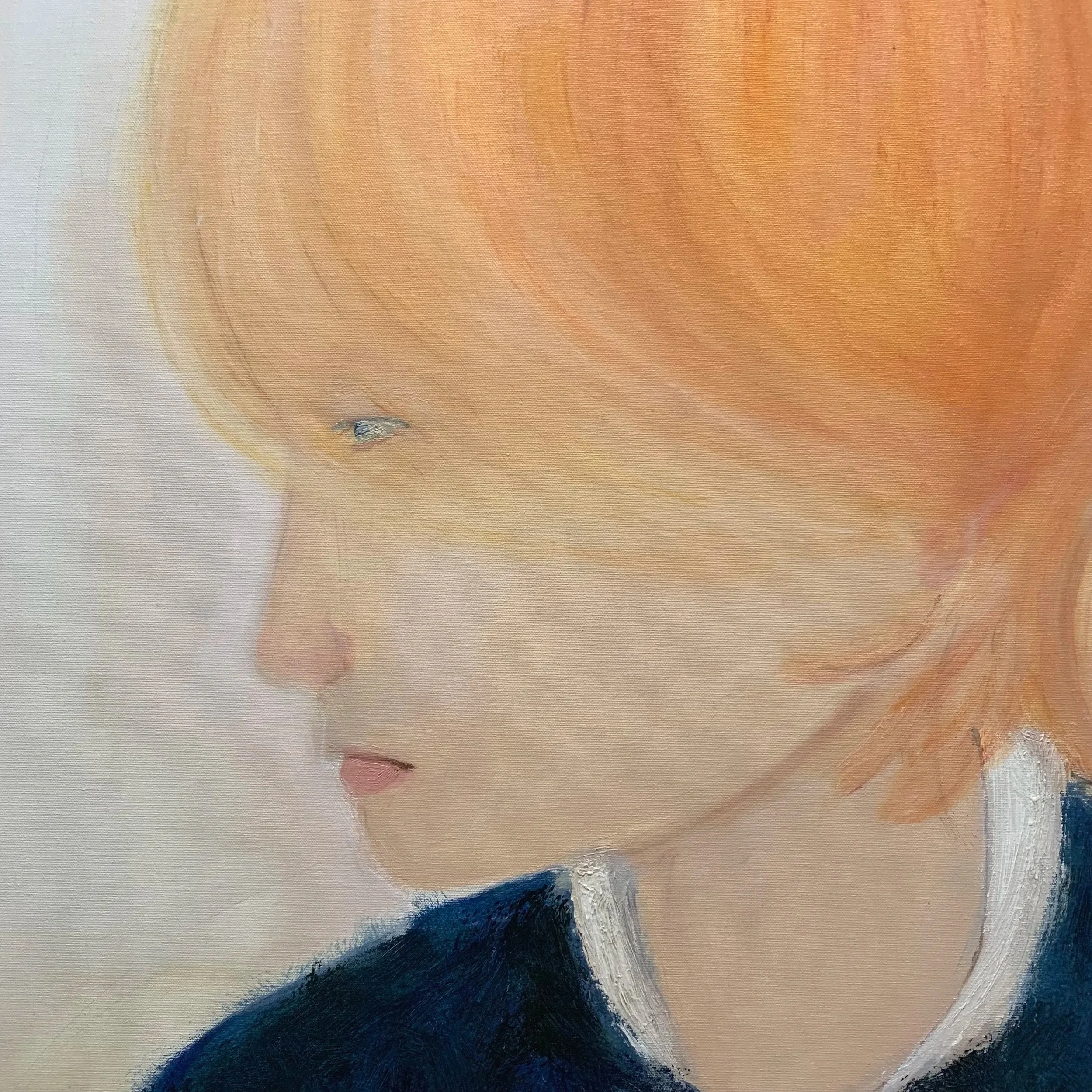 RED HAIR 

oil 30"x30"
