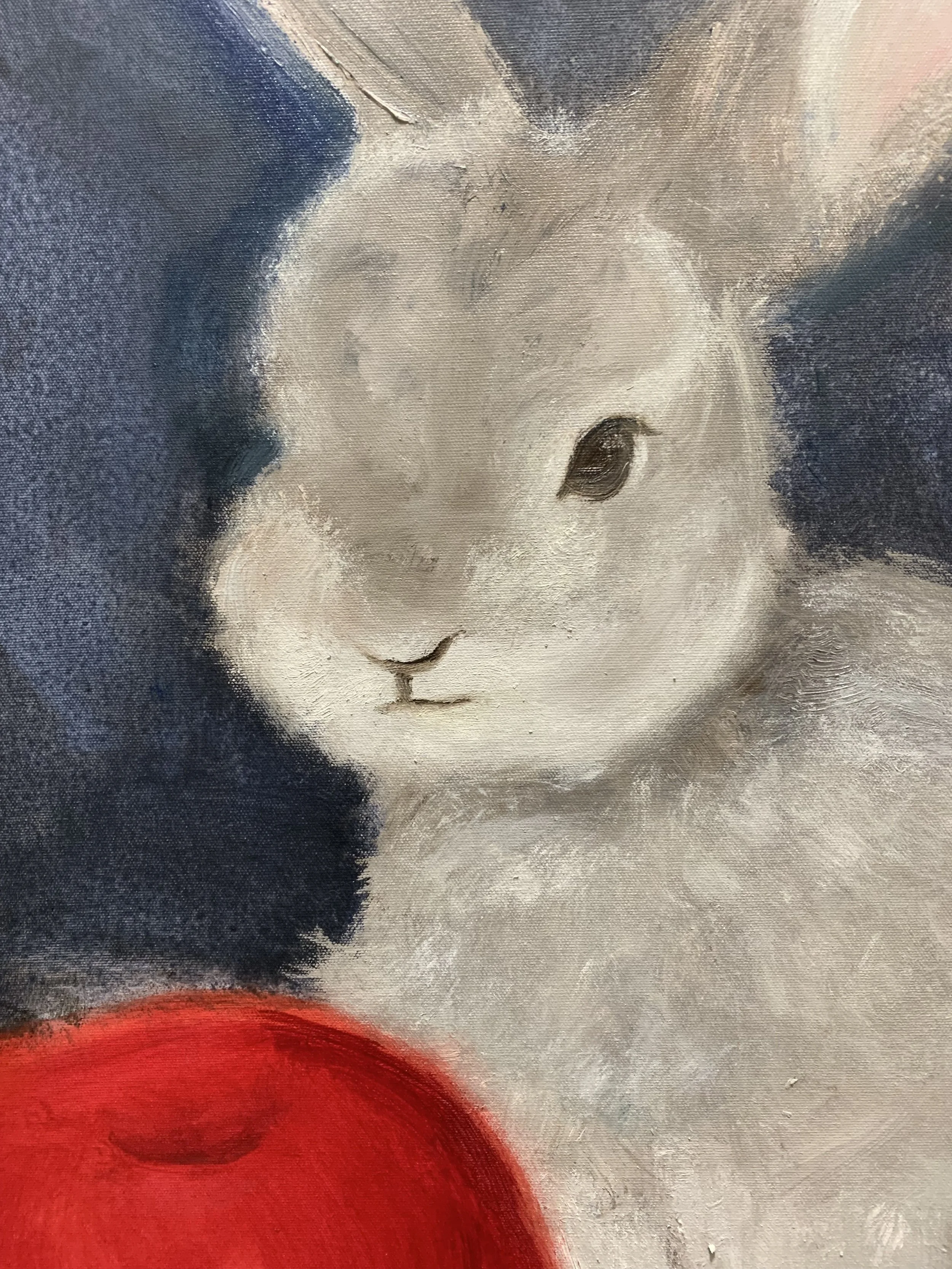 RABBIT AND APPLE

oil
30"x36"
