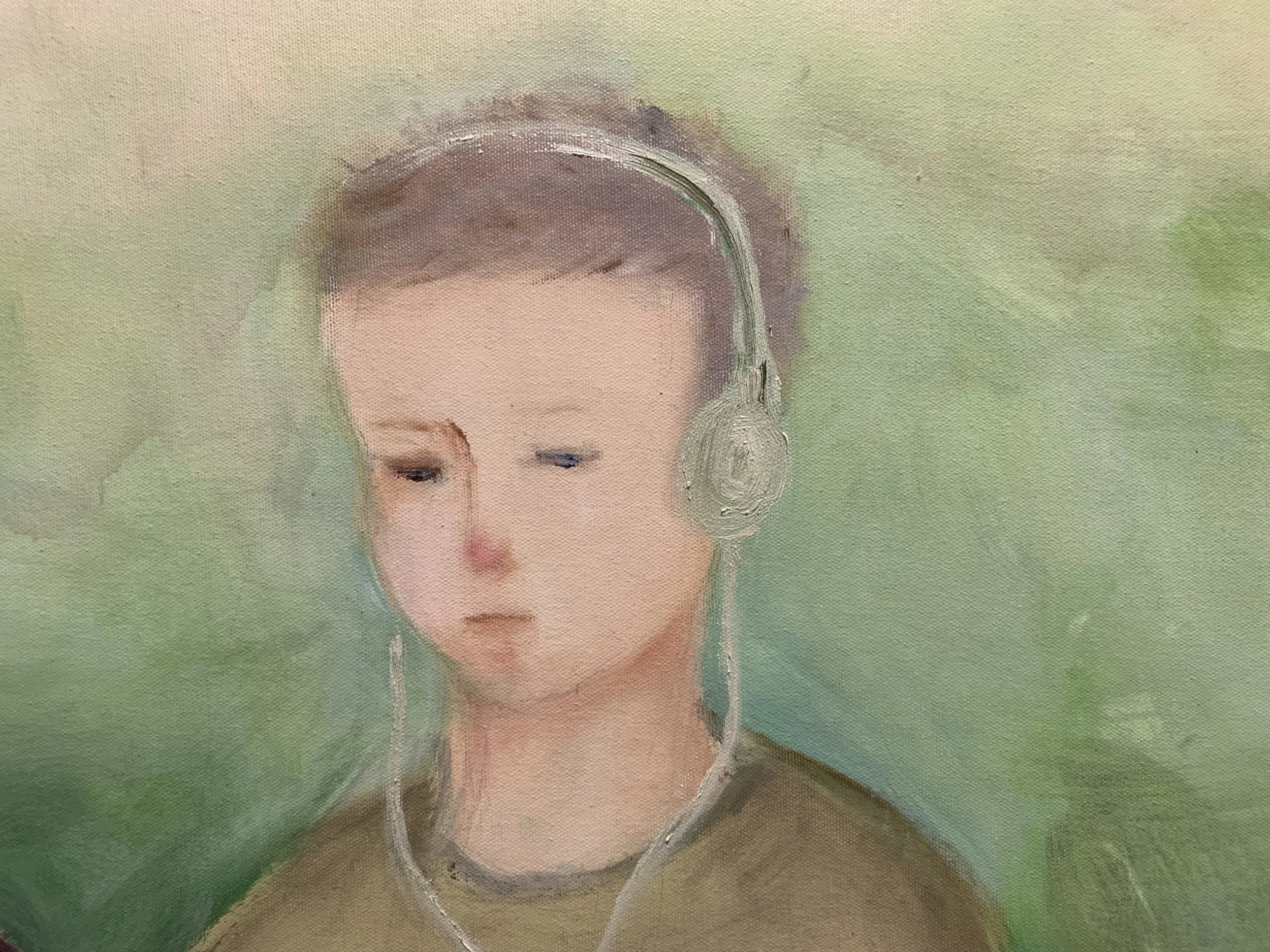 HEADPHONE

oil
40"x30"