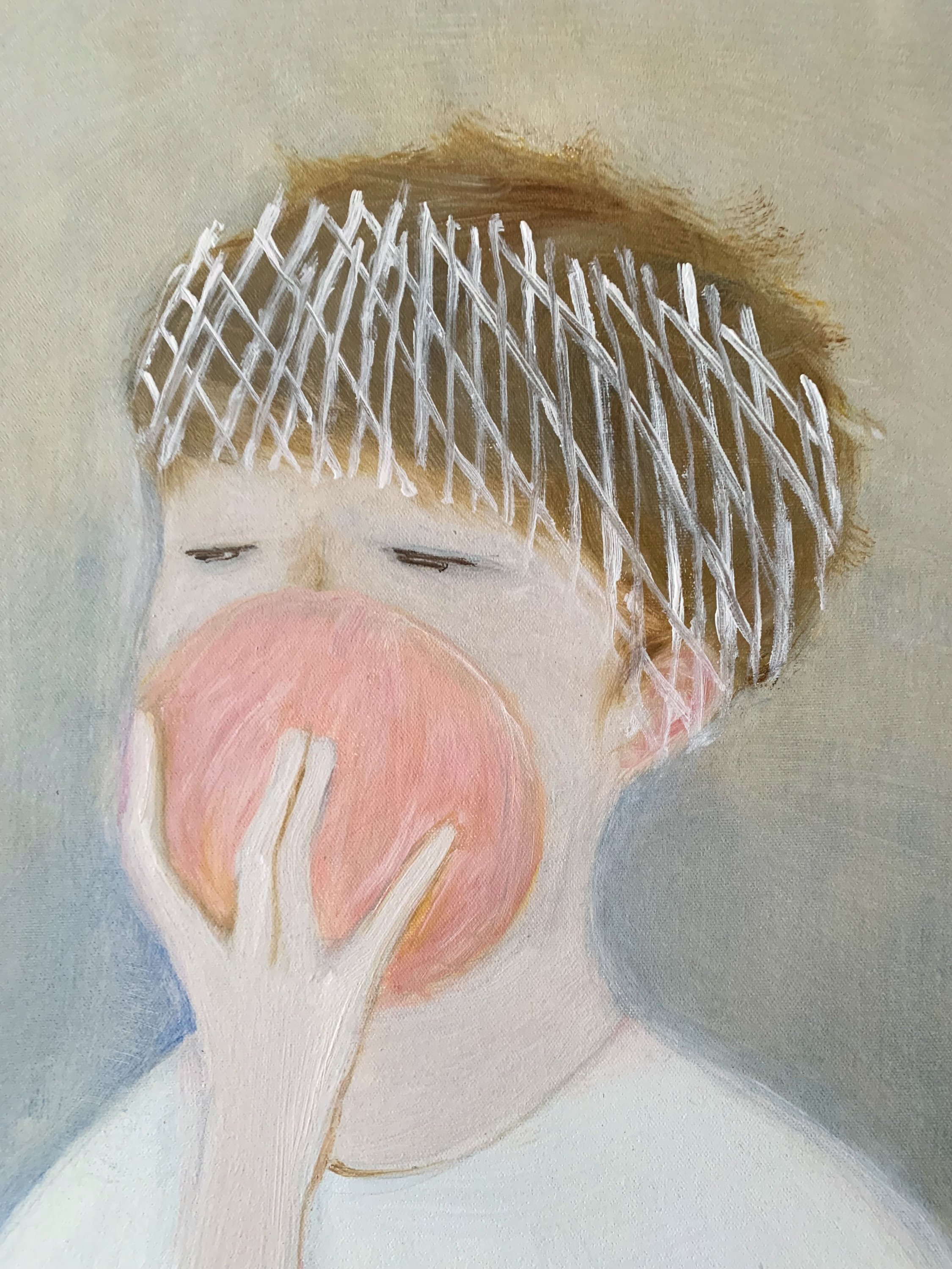 PEACH II

oil  
22"x28"
