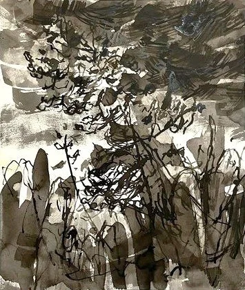 Backlight Drawing XI
