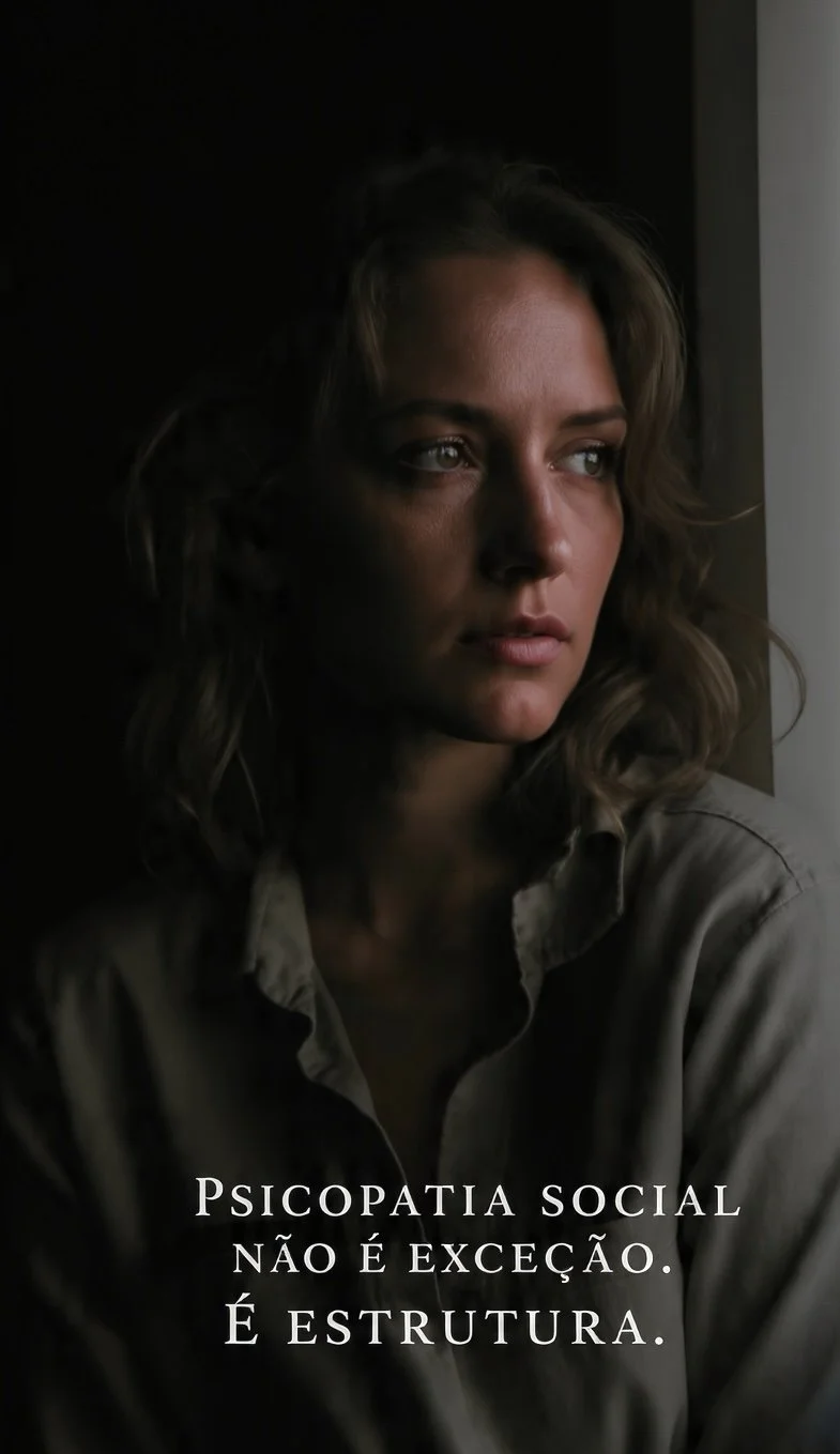 Psicopatia social não é exceção