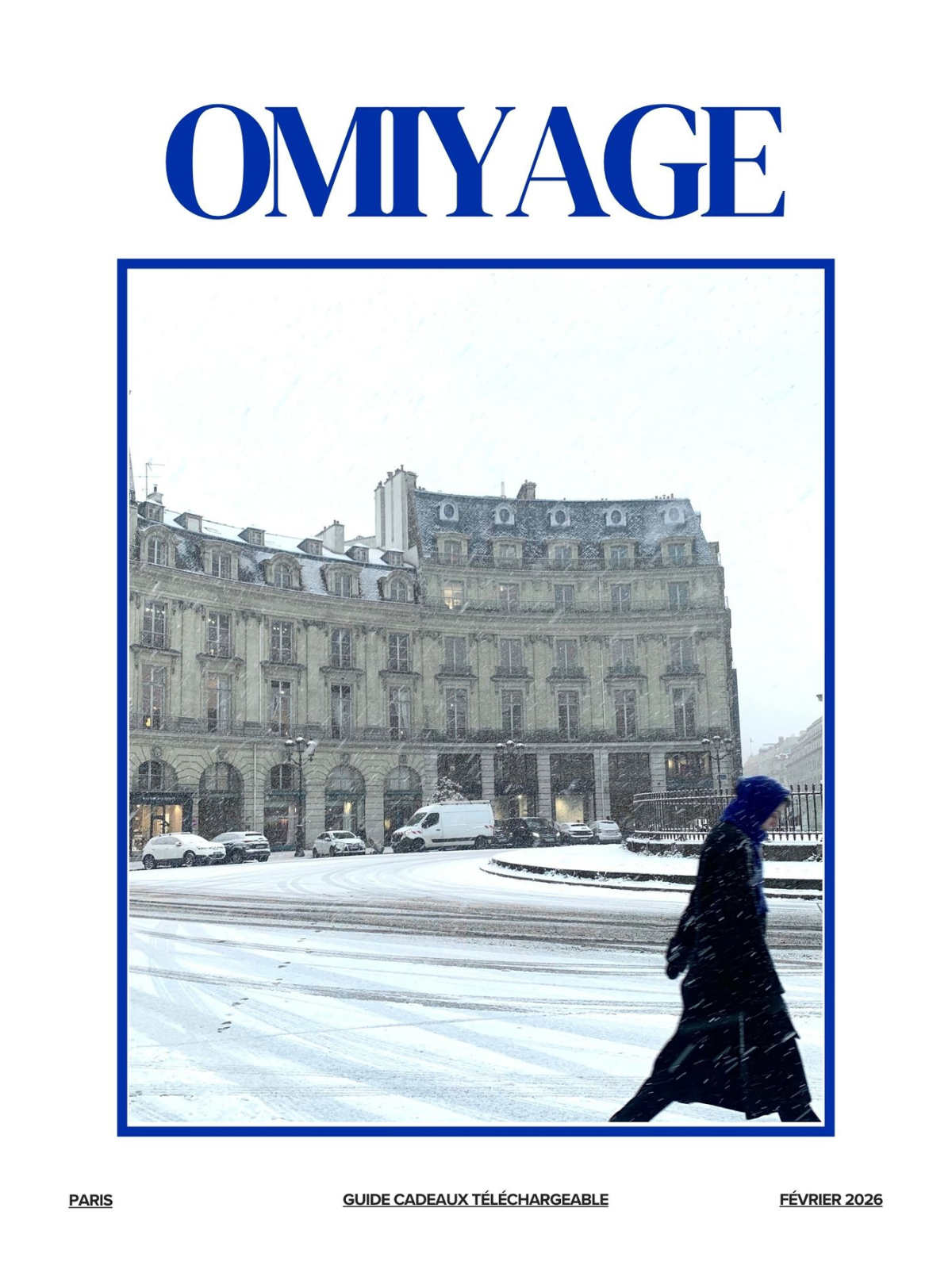 Couverture du Guide Cadeaux Hiver 2026 Omiyage Paris