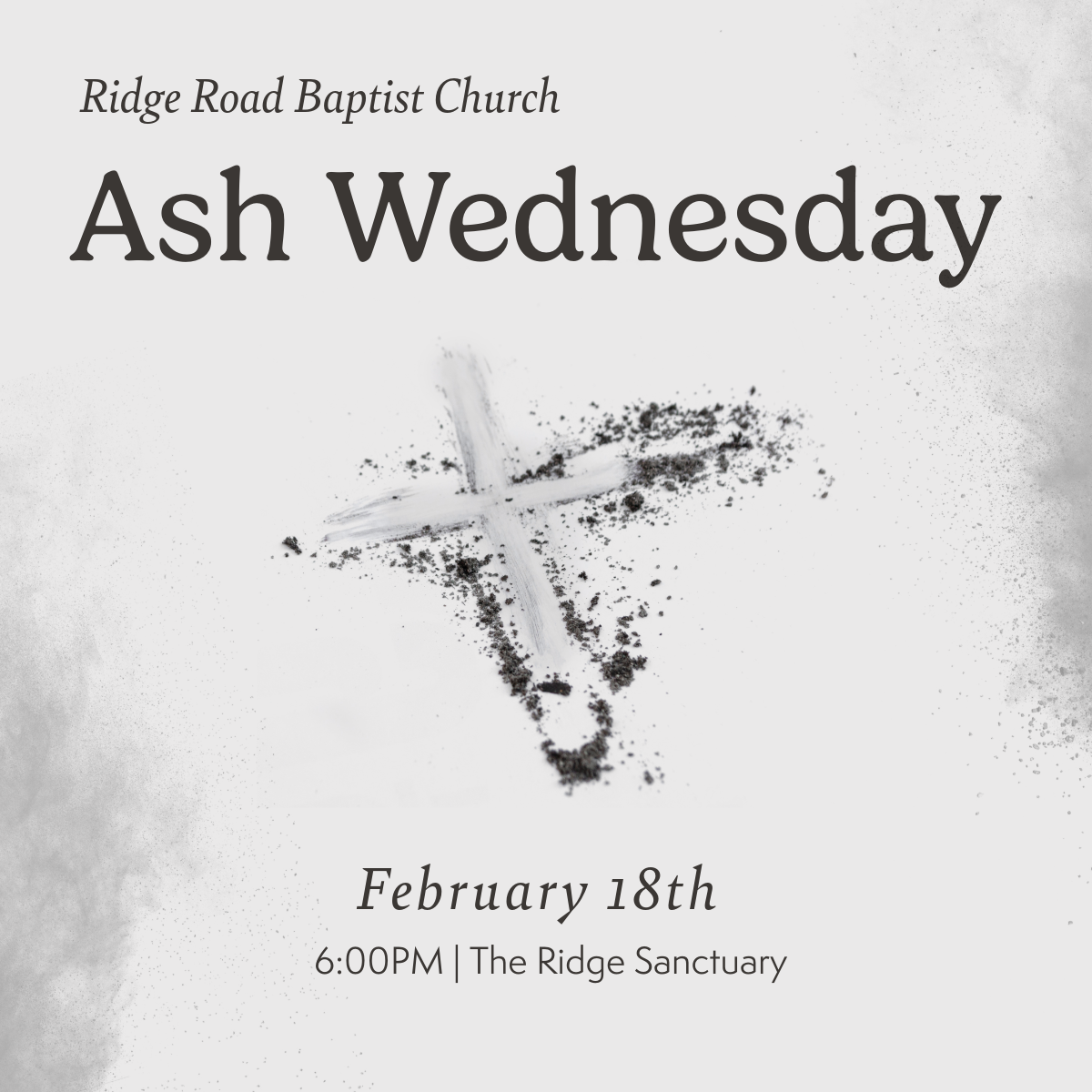 Ash Wednesday