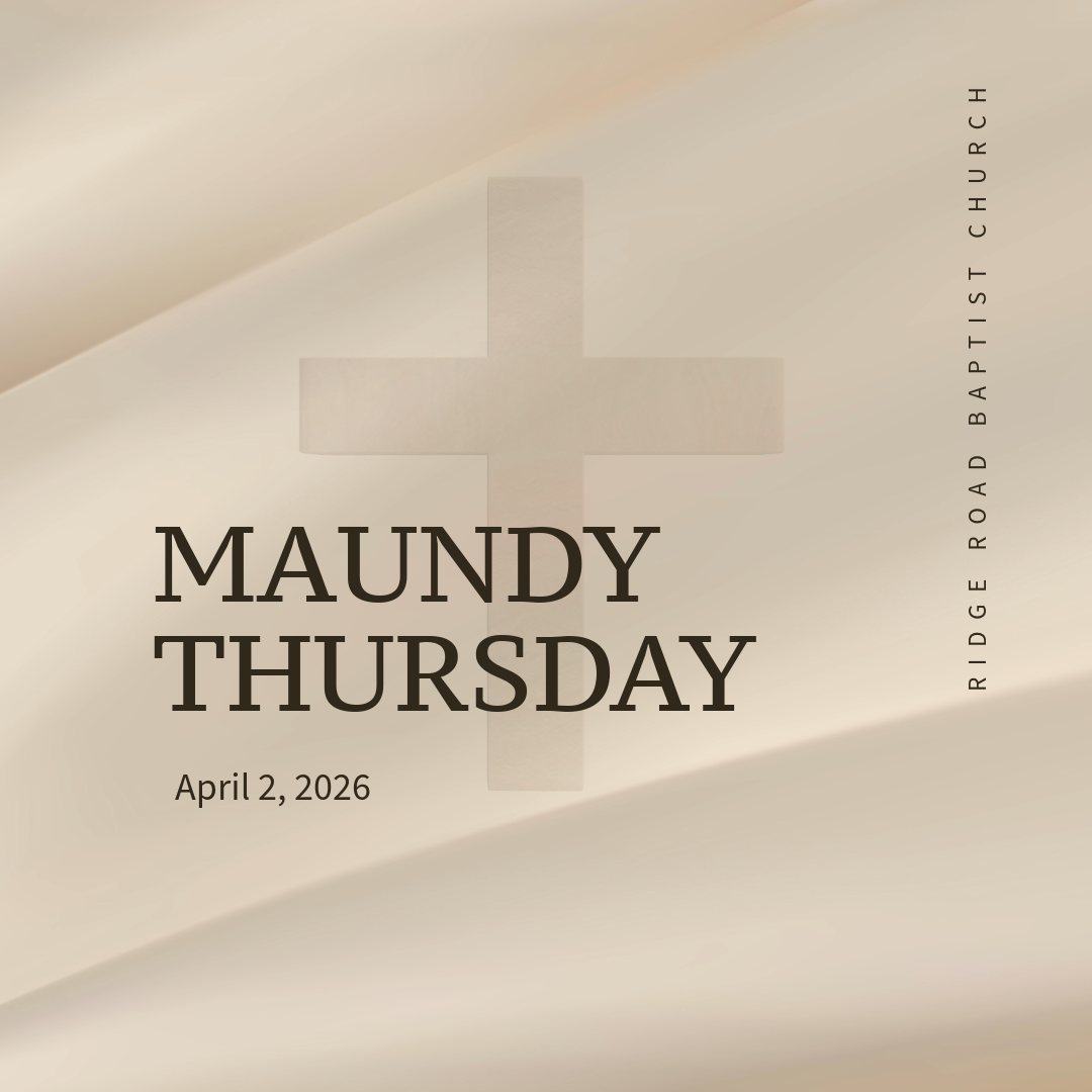 Maundy Thursday