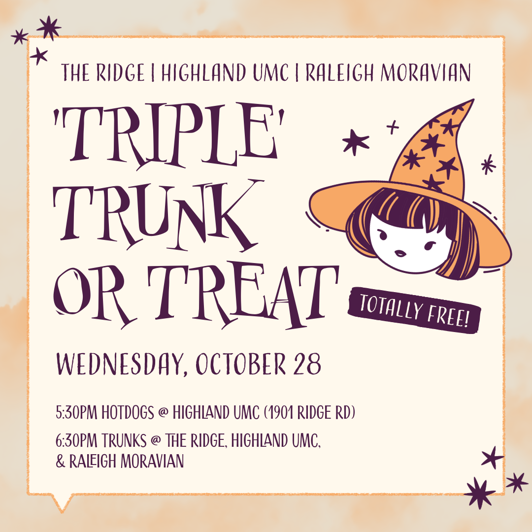 "Triple" Trunk or Treat