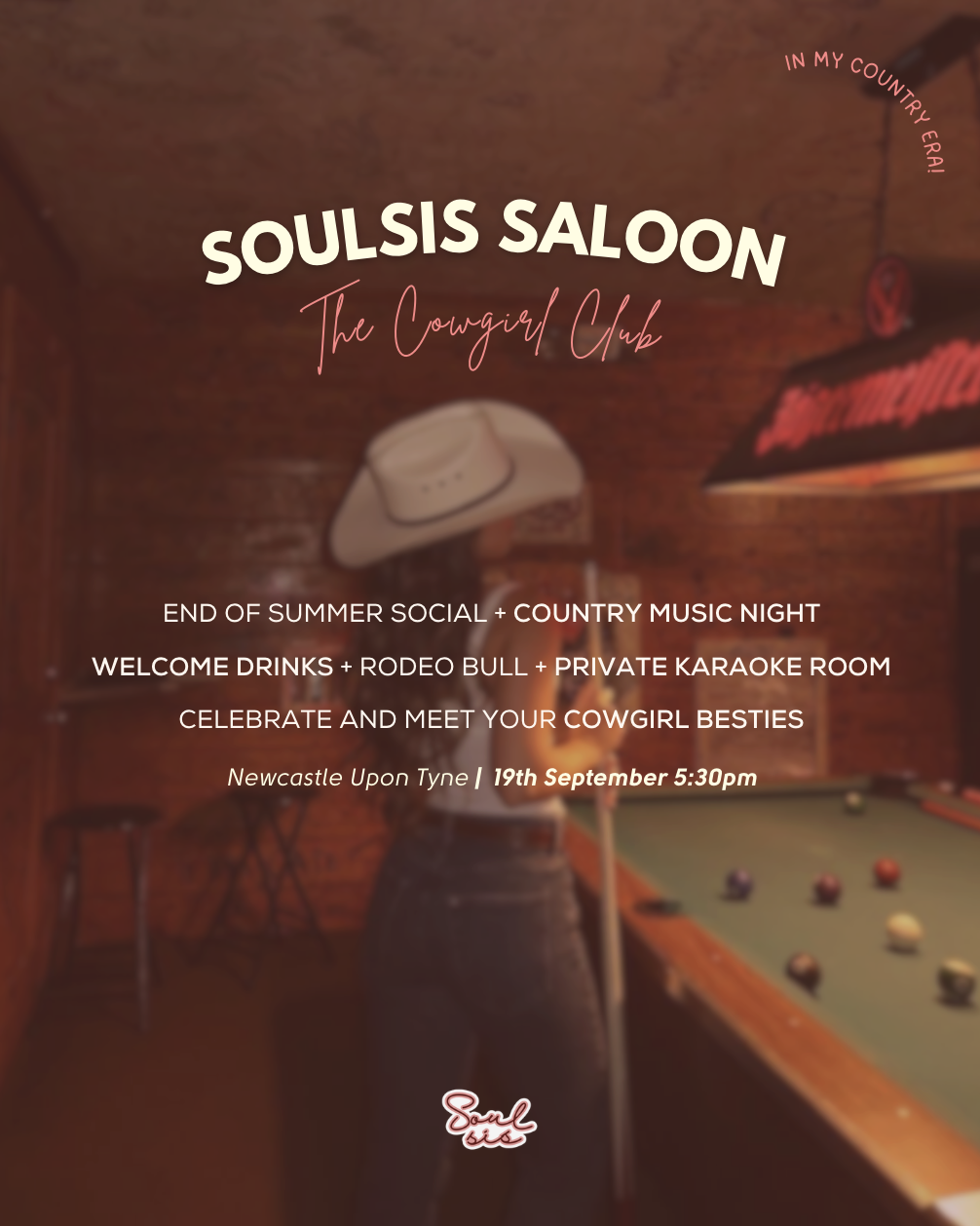 SOULSIS SALOON | The Cowgirl Club