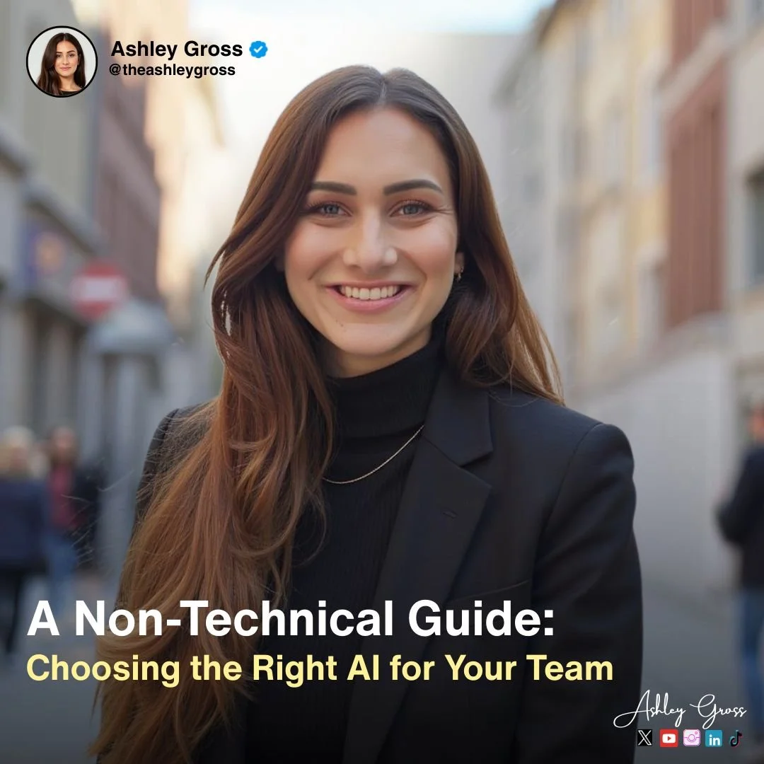 Ashley Gross enabling enterprises to operationalize AI through practical workflows