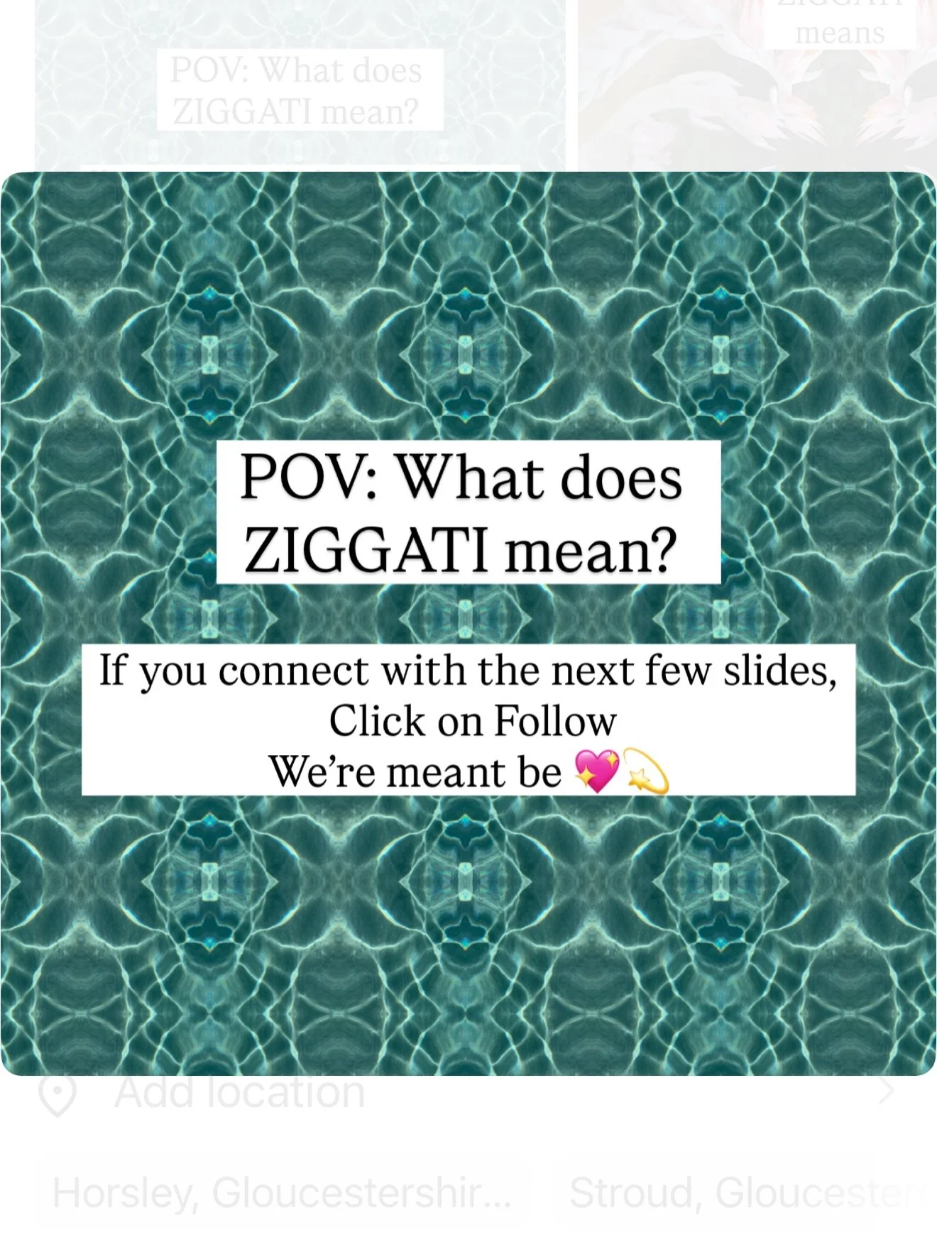 These past few weeks has got me thinking about what ZIGGATI brings, and the importance to vocalise meaning and intent. 

The answer became clear after really casting my mind back. The question - who loves the ZIGGATI story, the process and the art?

