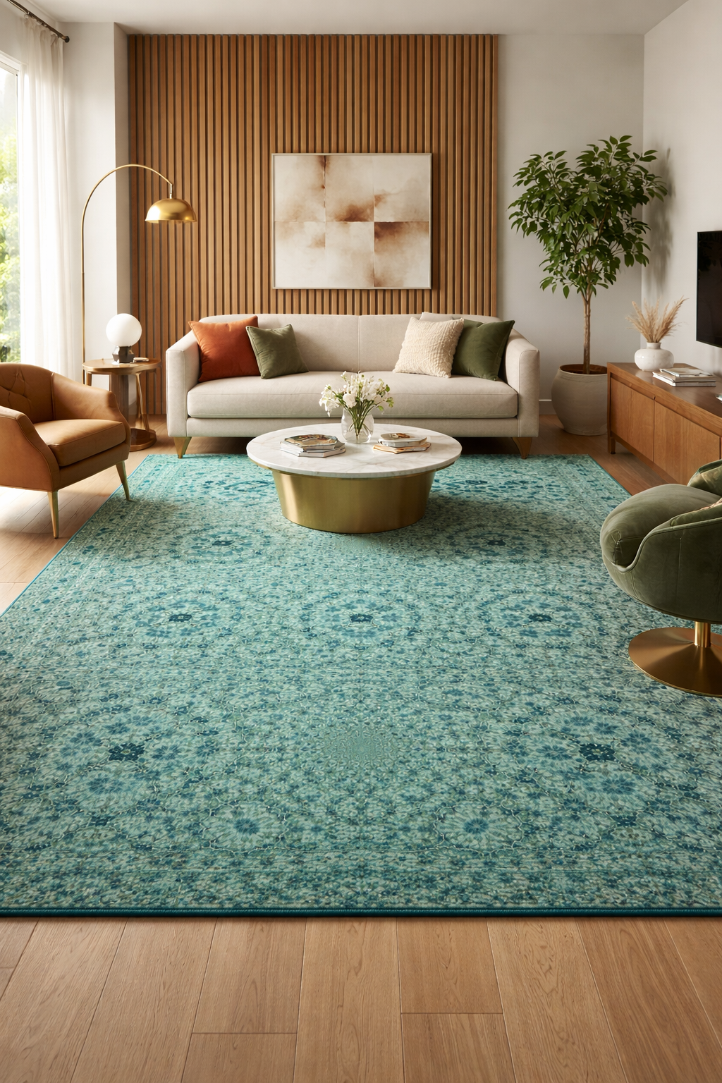 Secret Garden ZIGGGATI rug for sitting room / lounge.