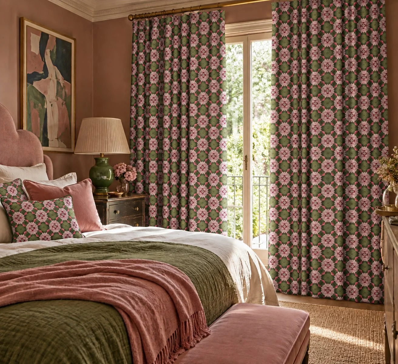 Louloudi Pink curtain.jpg