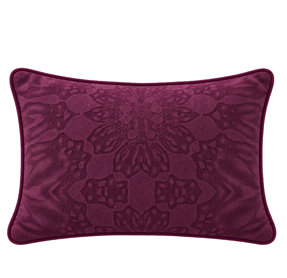 Daffodilic berry oblong cushion.png