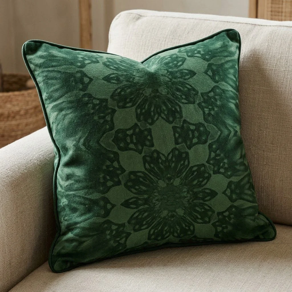 Daffodilic green cushion.jpg