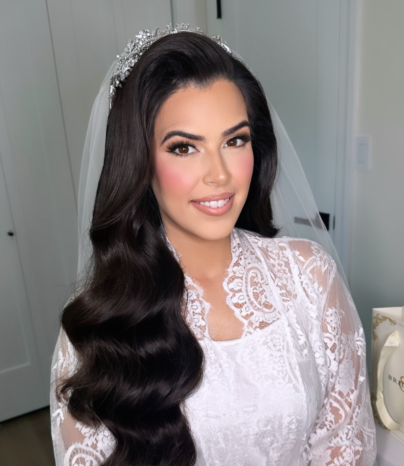 Luxury bridal makeup by Suada Lalic of SL Glam in Bronxville NY