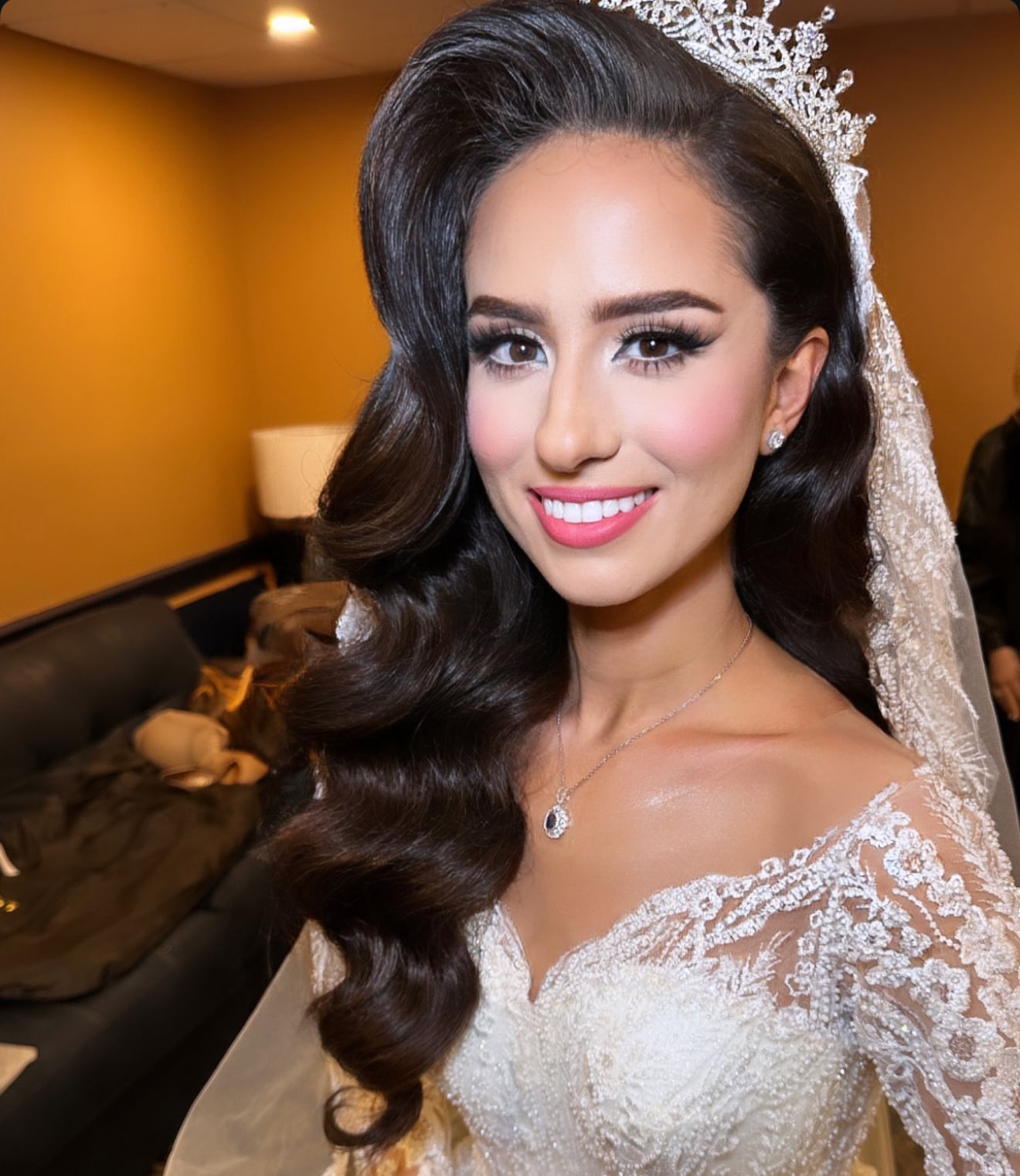 Luxury bridal makeup by Suada Lalic of SL Glam in Bronxville NY