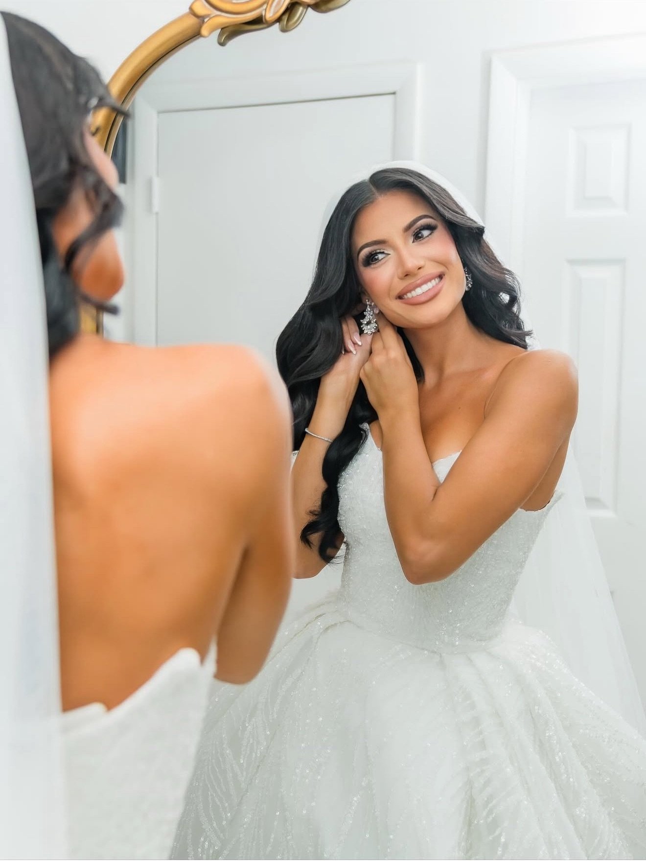 Luxury bridal makeup by Suada Lalic of SL Glam in Bronxville NY