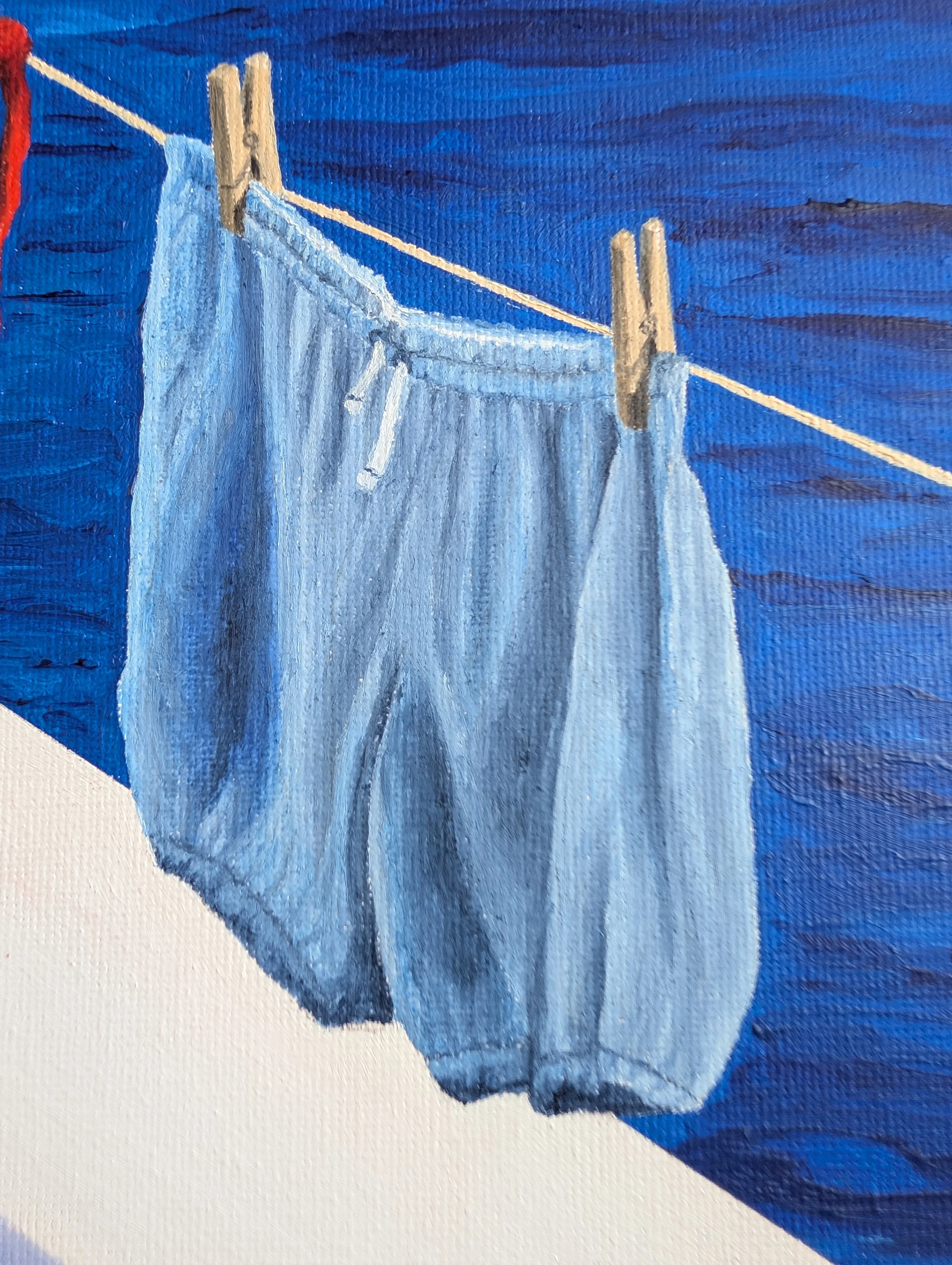Break-for-a-quickie-sea-swim-trunks-olive-oil-painting-artbyahmet.jpg