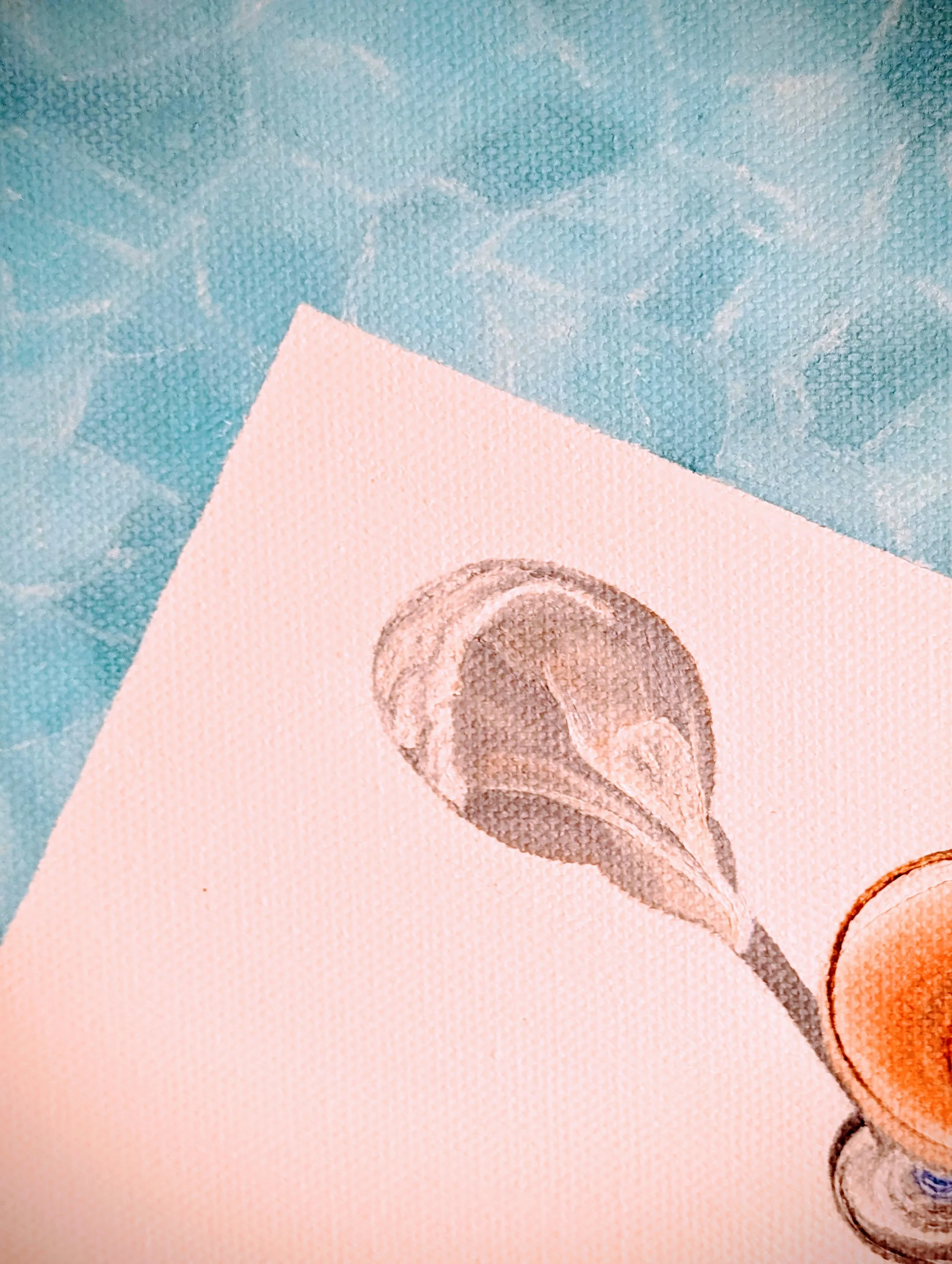 treat-yo-self-pool-drink-shadow-oil-painting-artbyahmet.jpg