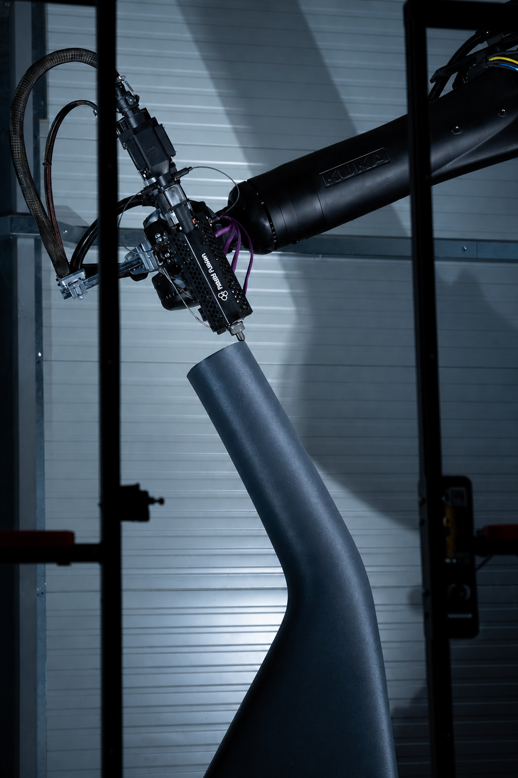 Large Format Additive Manufacturing LFAM - Printed large complex geometry in the UK with Rapid Fusion Equipment.