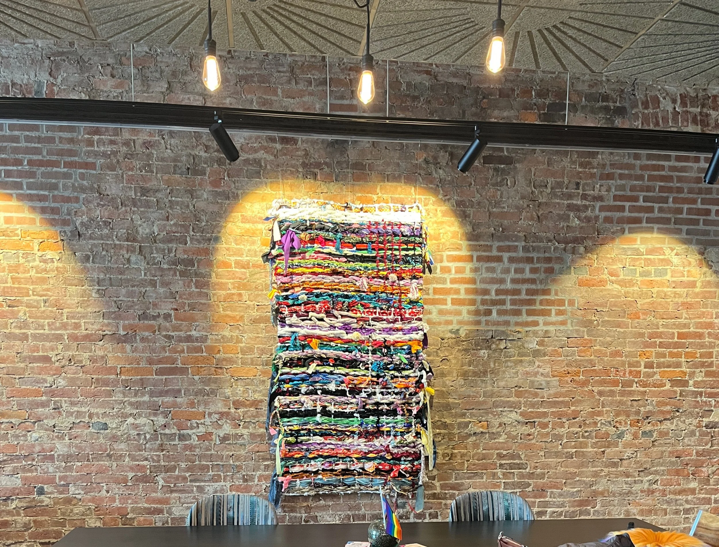 Community Weaving at   Lille Bonne