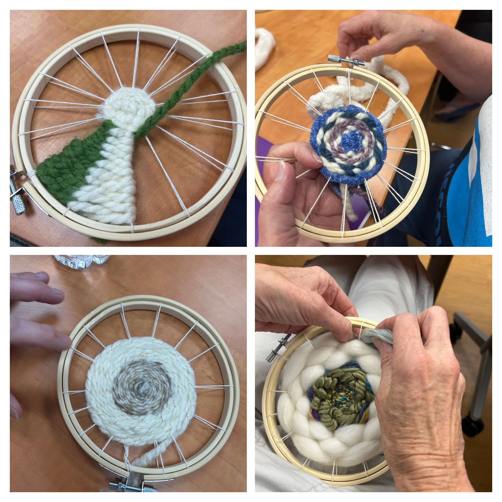 Weaving in the Round